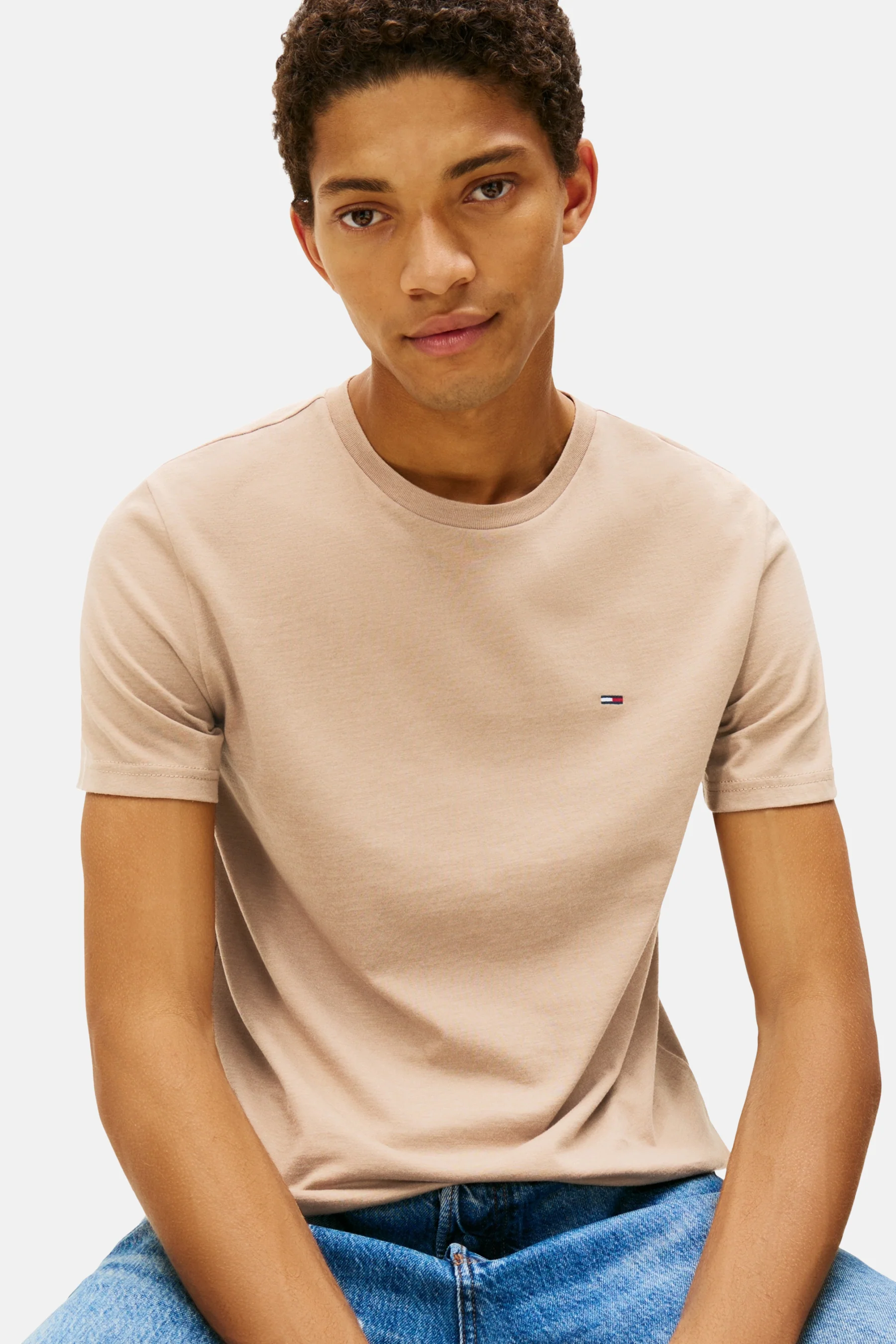 T-shirt met korte mouwen - beige - Image 5