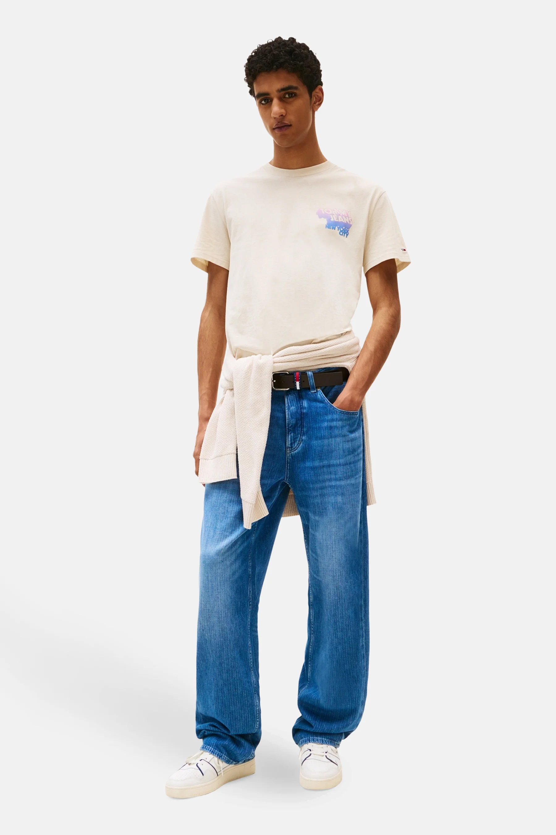 T-shirt met korte mouwen - beige - Image 3