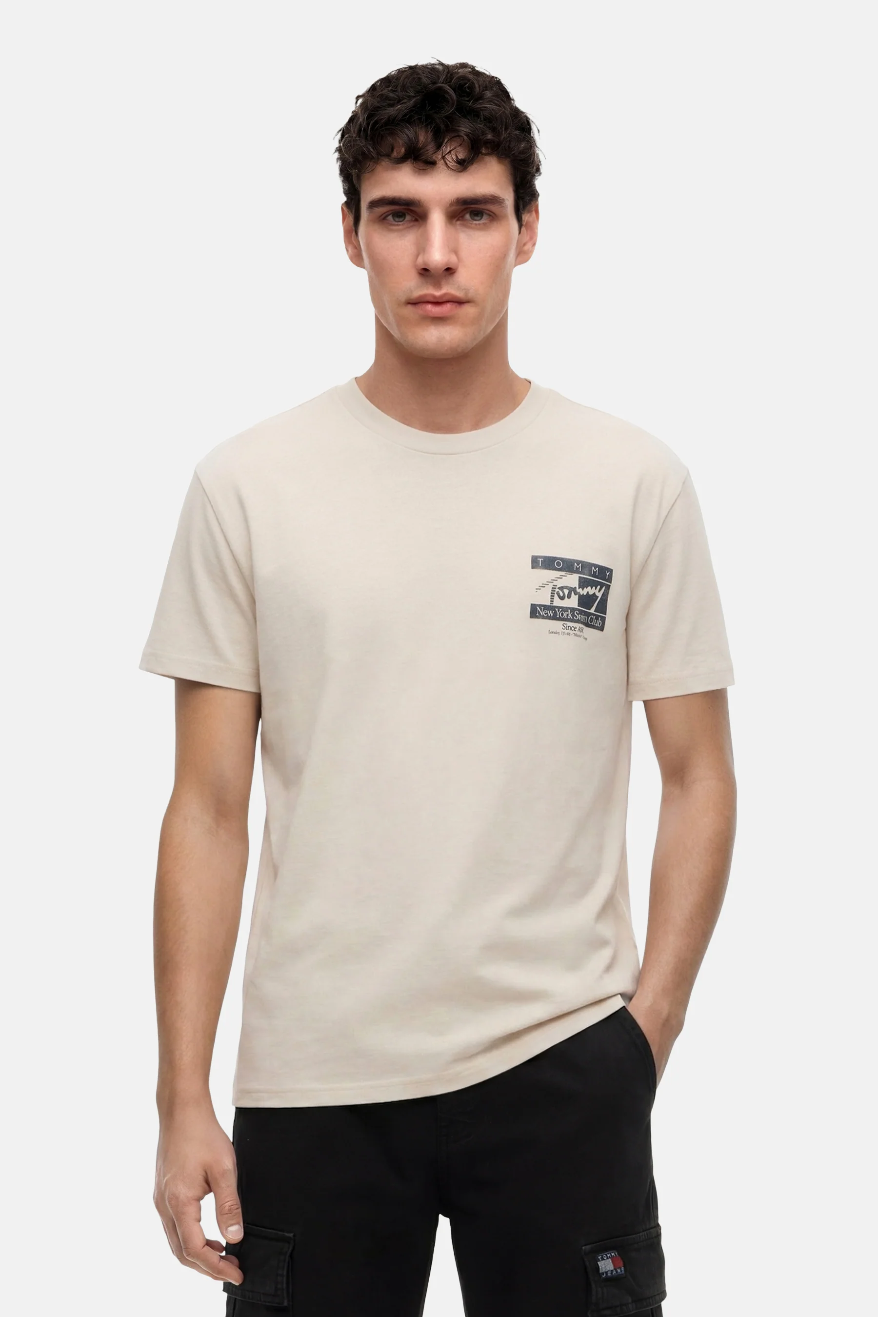 T-shirt met korte mouwen - beige