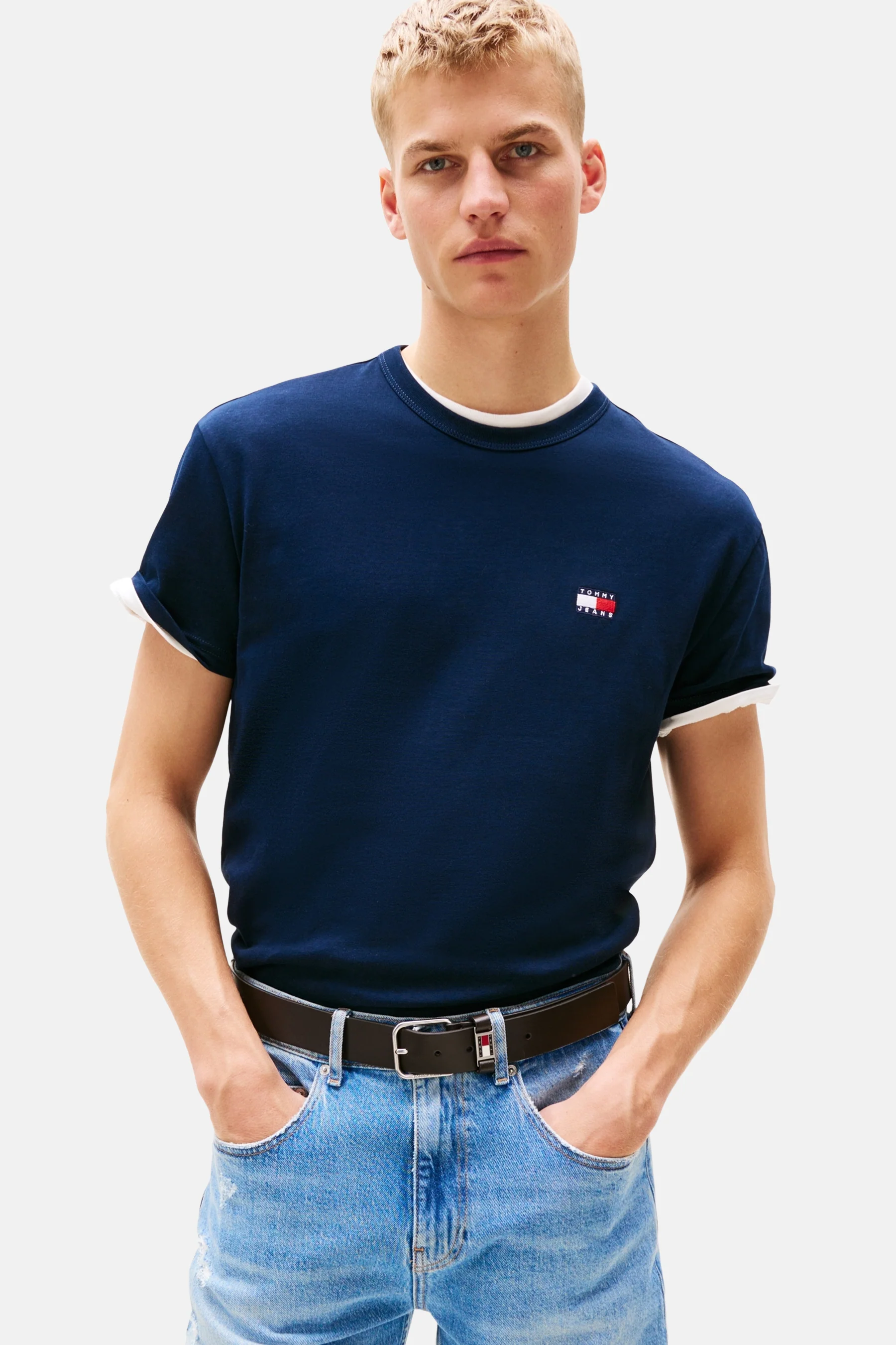 T-shirt met korte mouwen - blauw