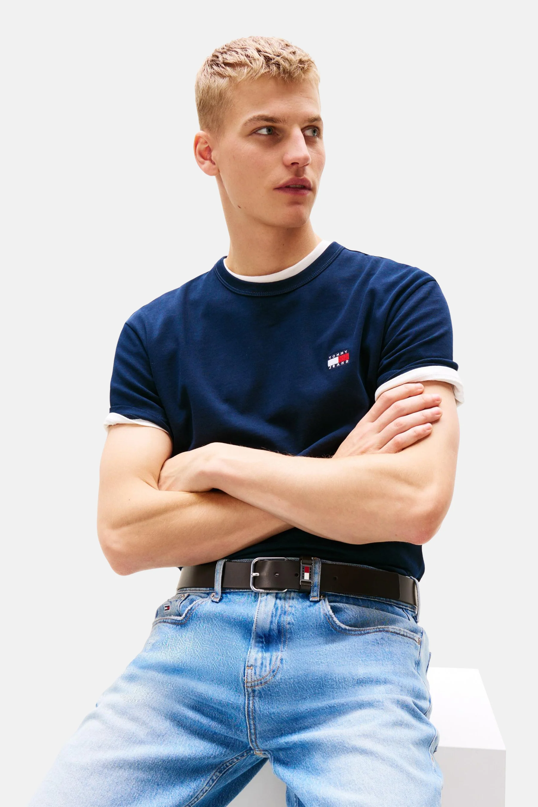 T-shirt met korte mouwen - blauw - Image 6