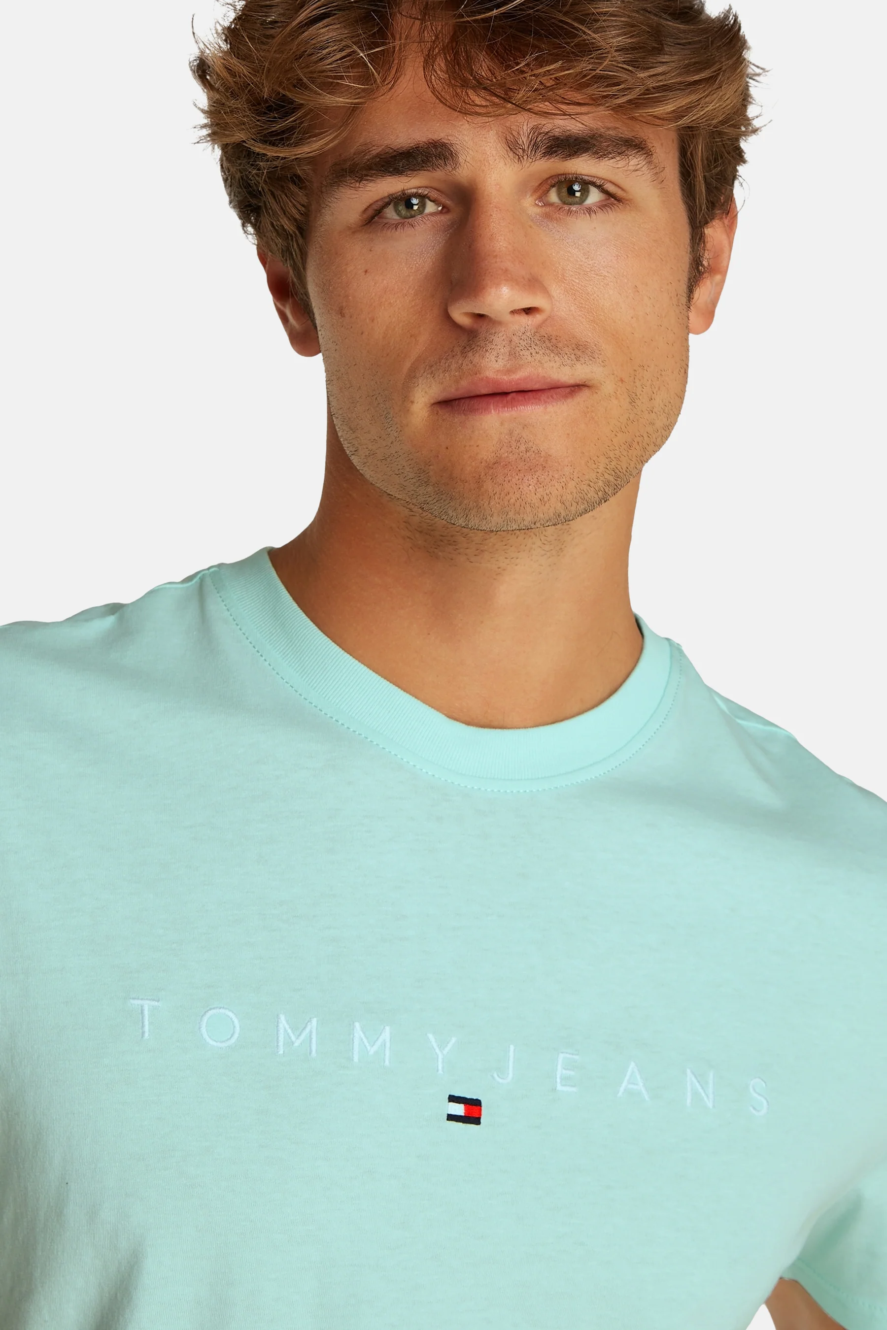 T-shirt met korte mouwen - Turquoise - Image 4