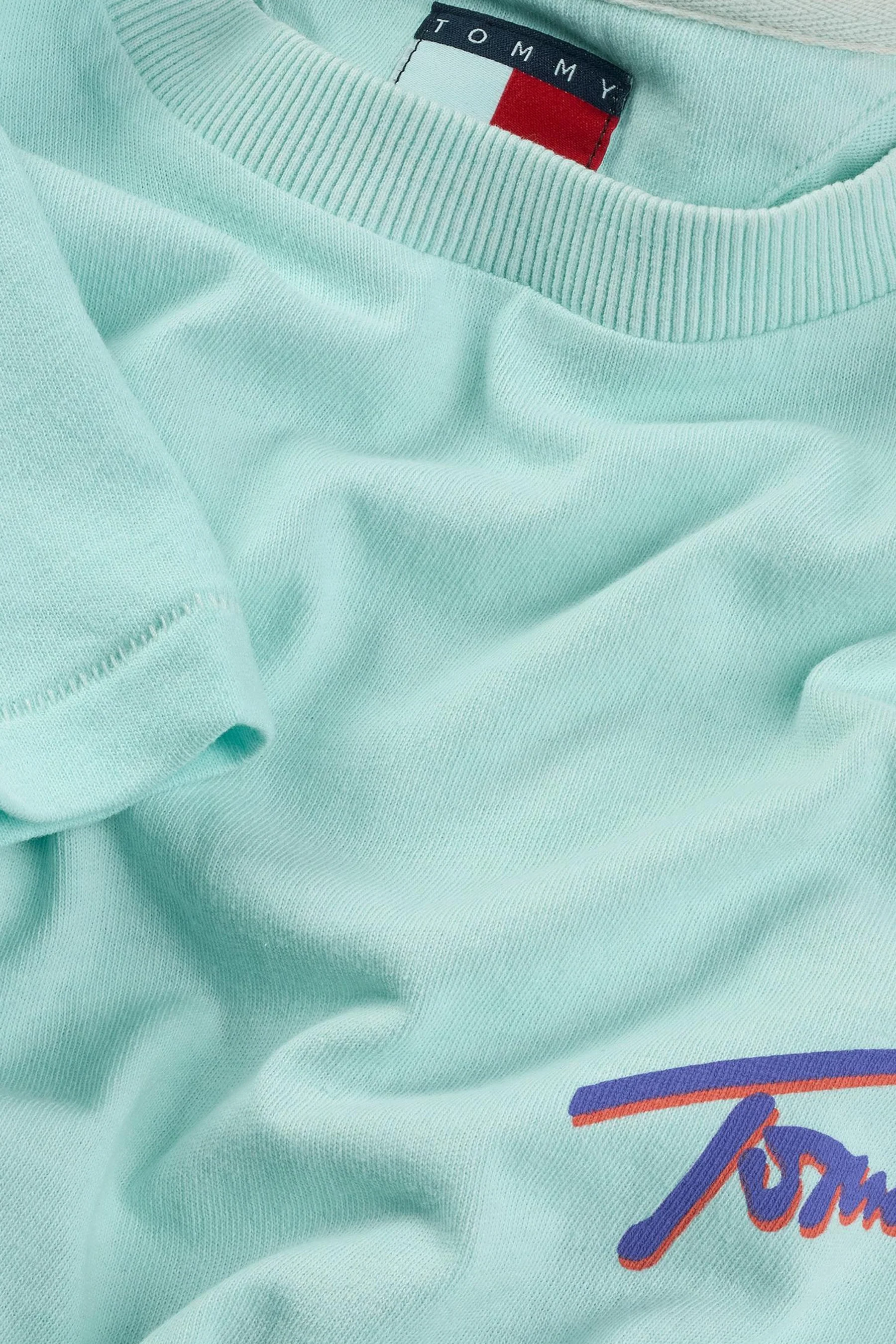 T-shirt met korte mouwen - Turquoise - Image 6