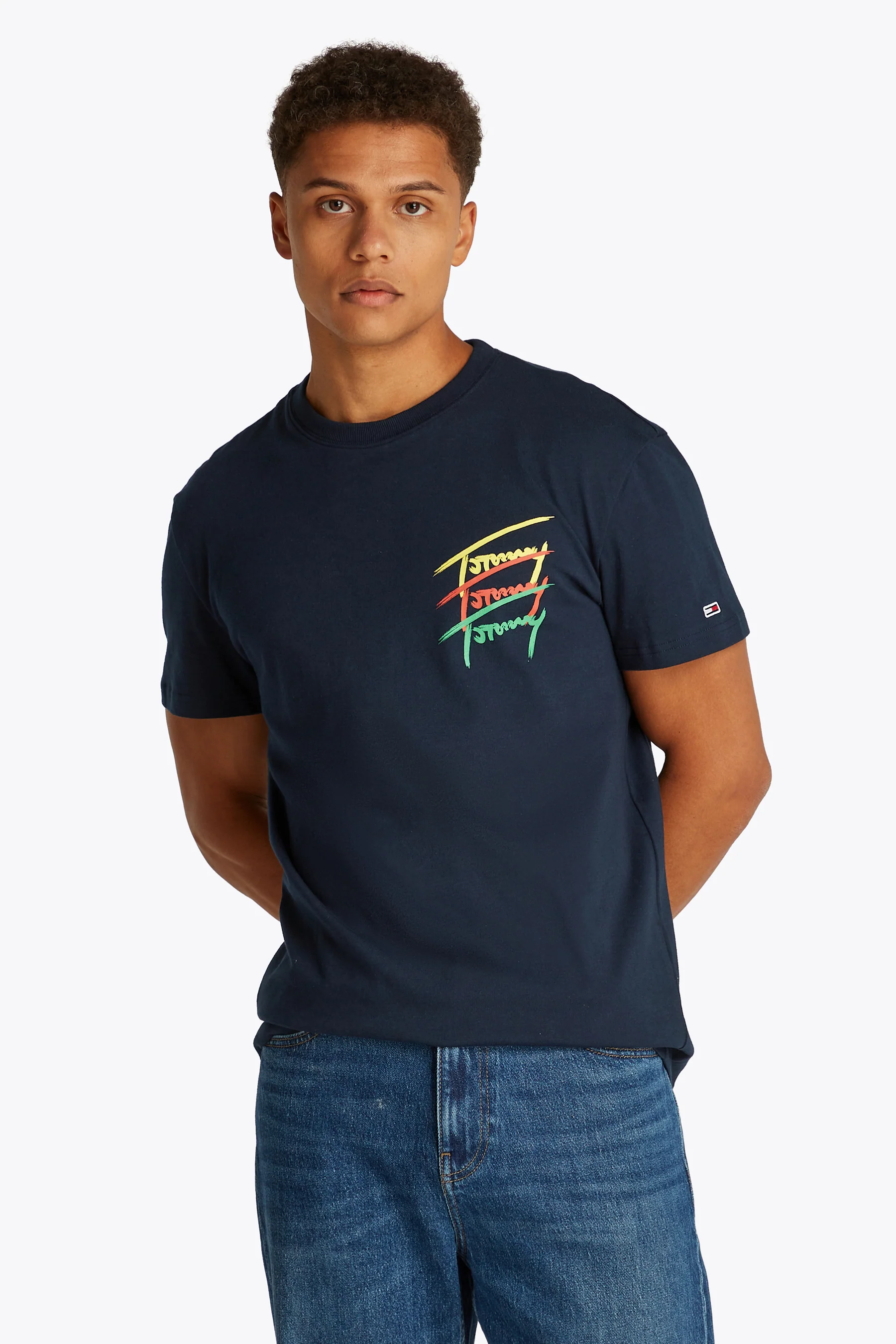 T-shirt met korte mouwen - blauw