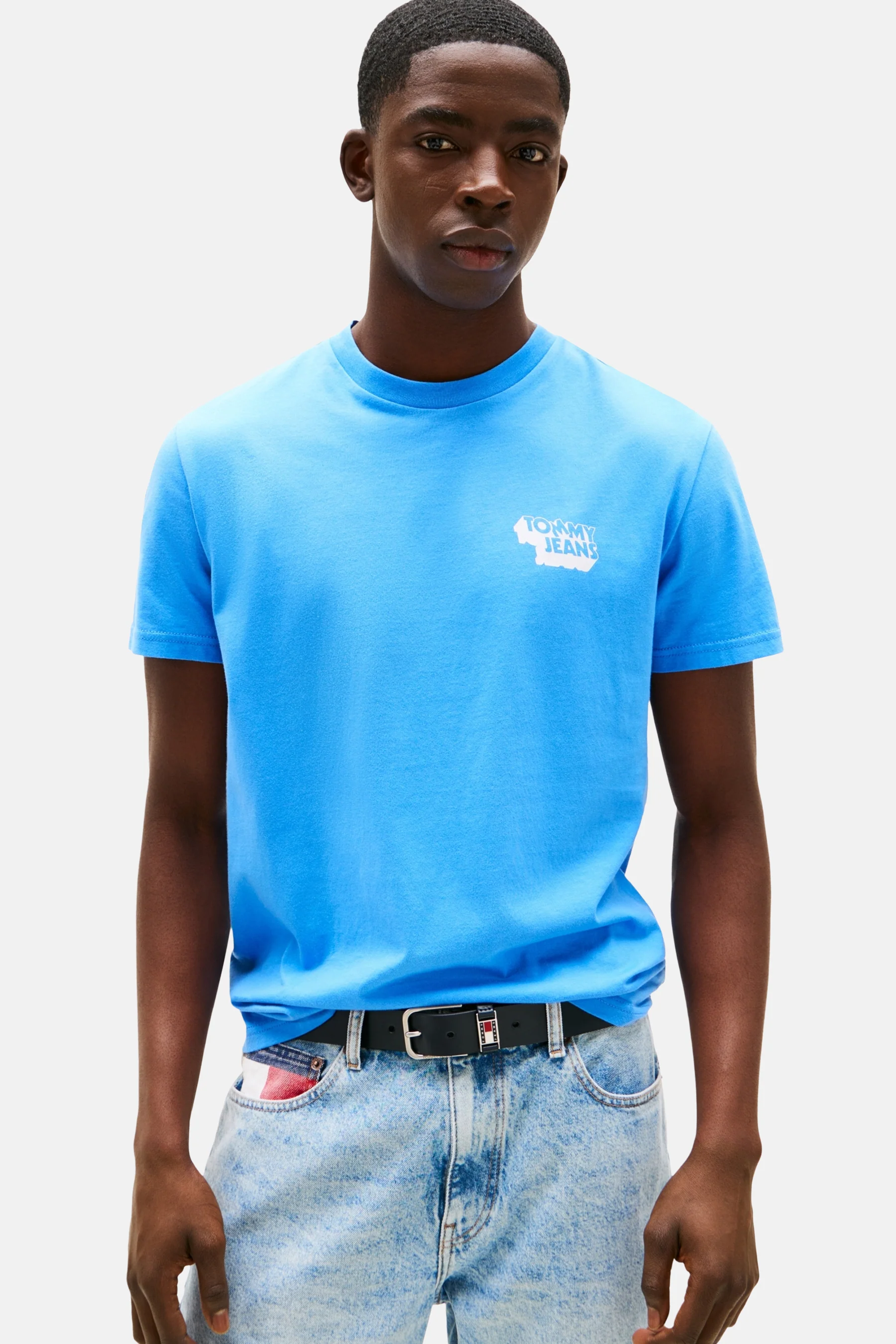 T-shirt met korte mouwen - blauw