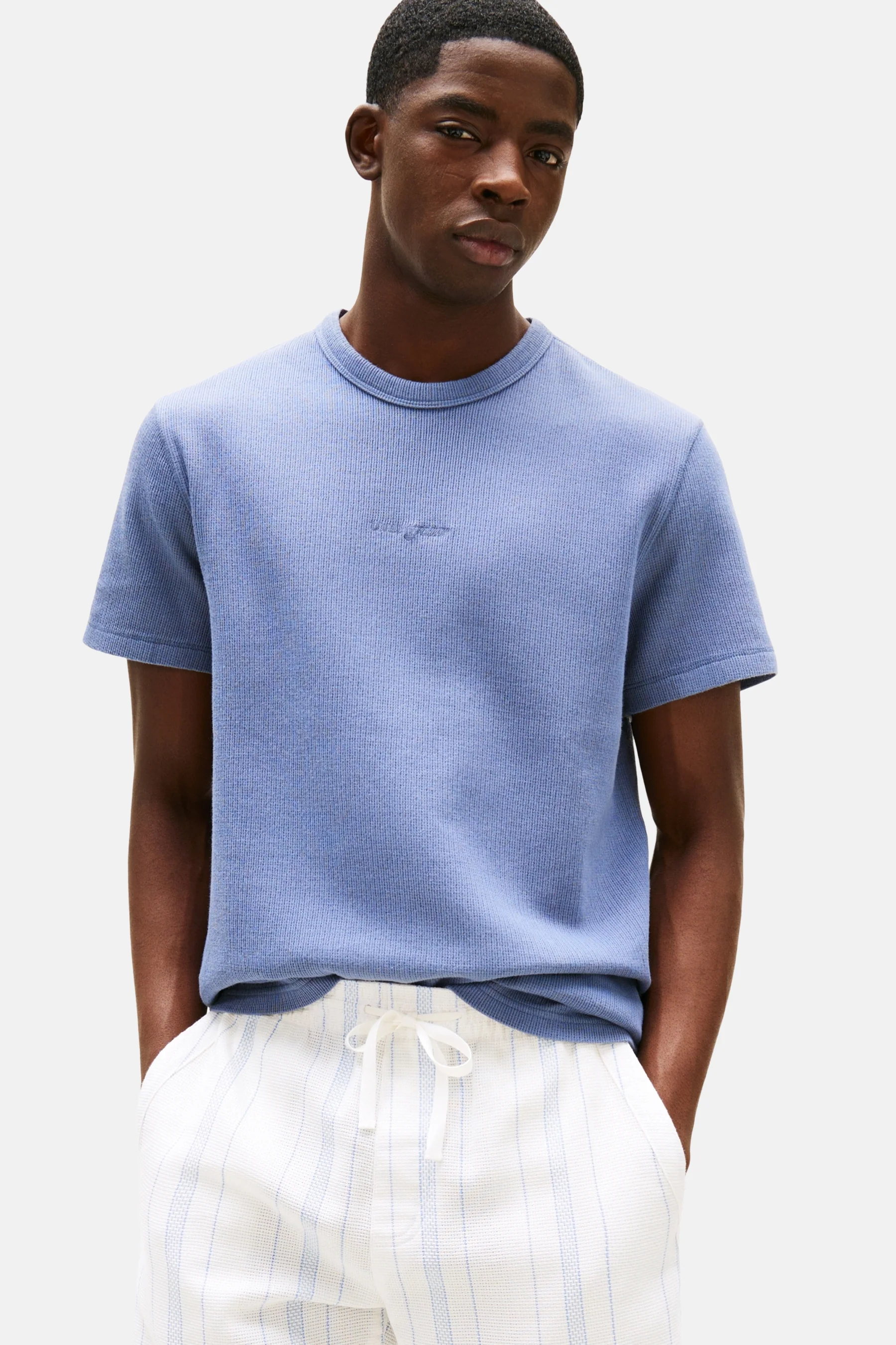 T-shirt met korte mouwen - blauw