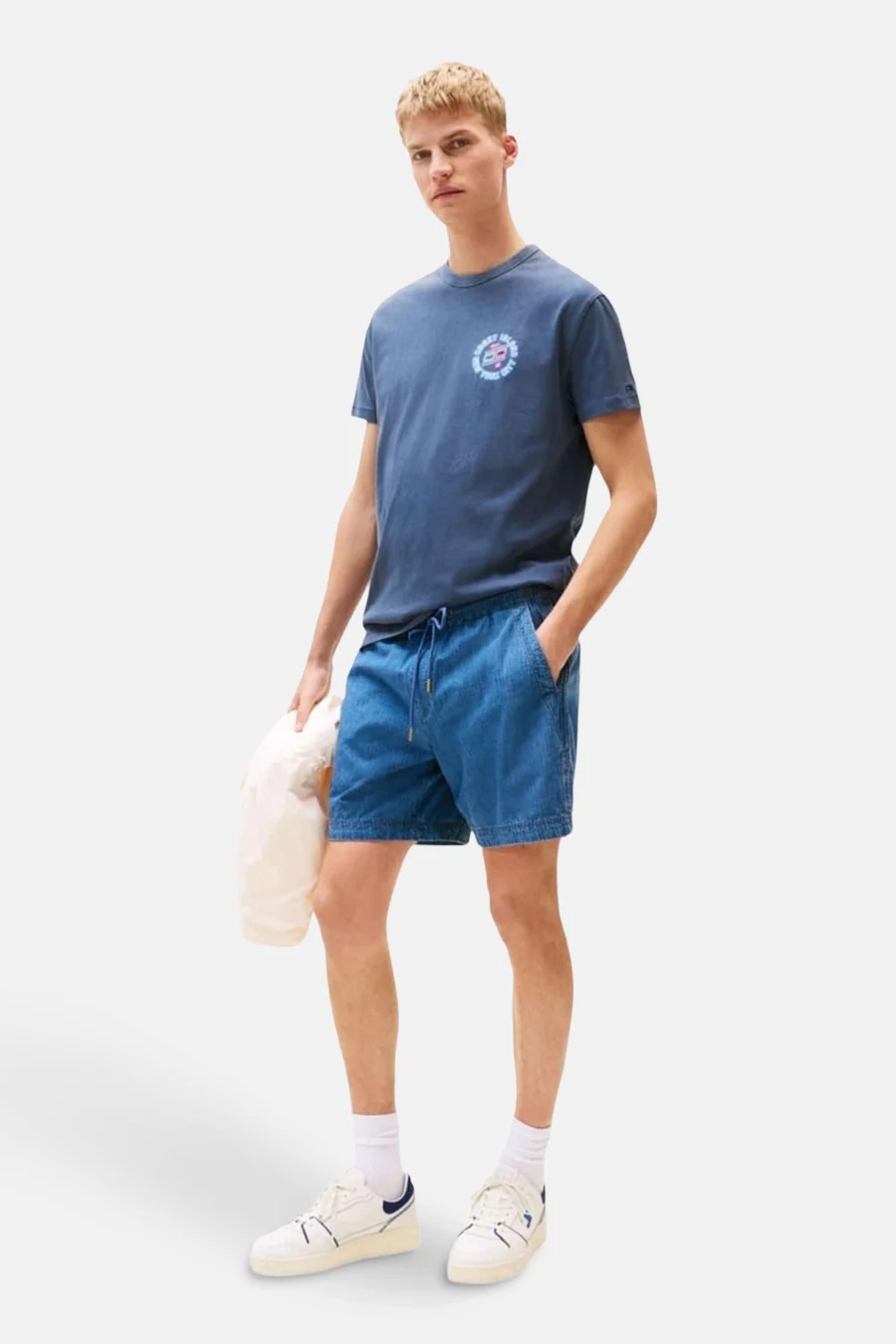 T-shirt met korte mouwen - blauw - Image 3