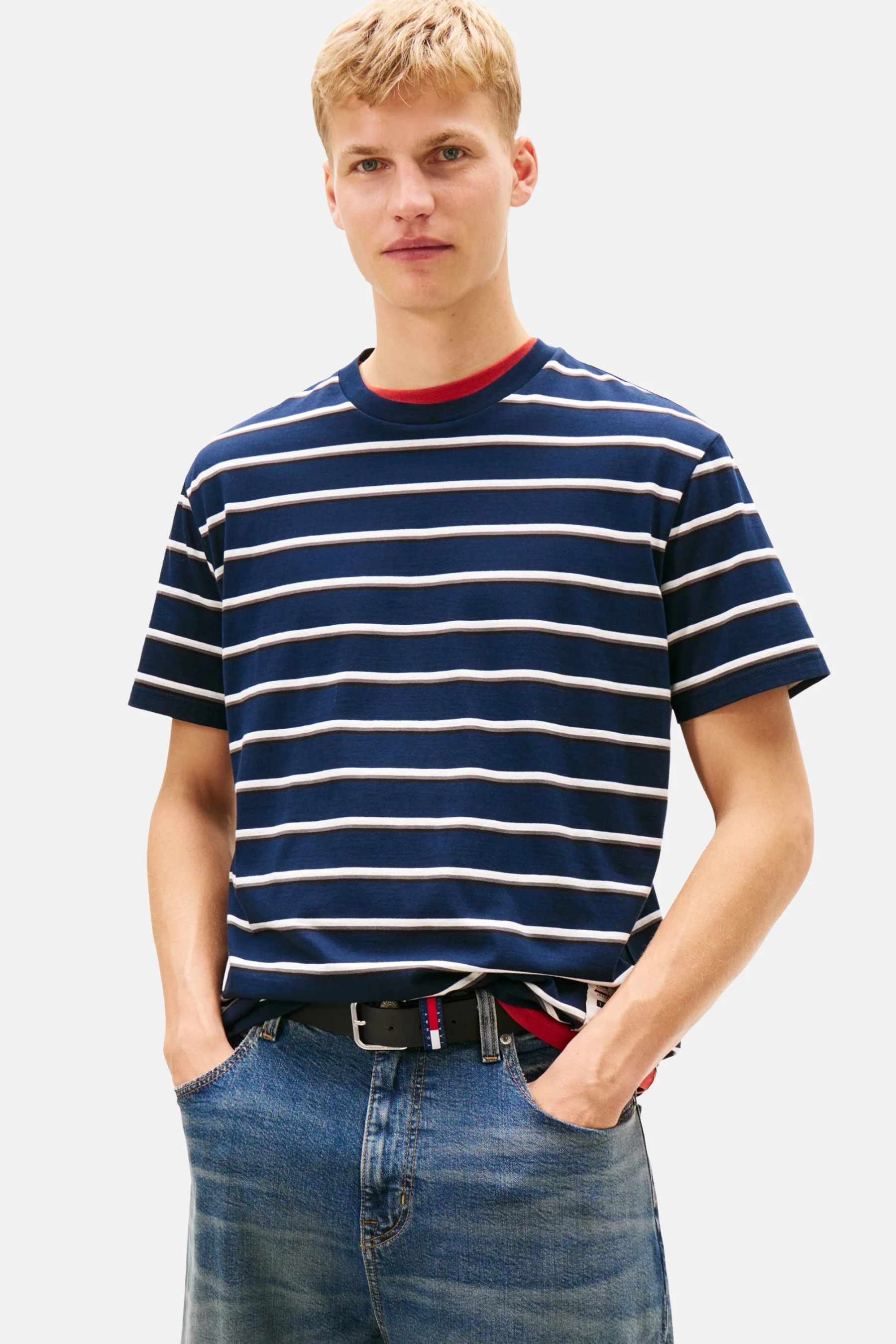 T-shirt met korte mouwen - blauw