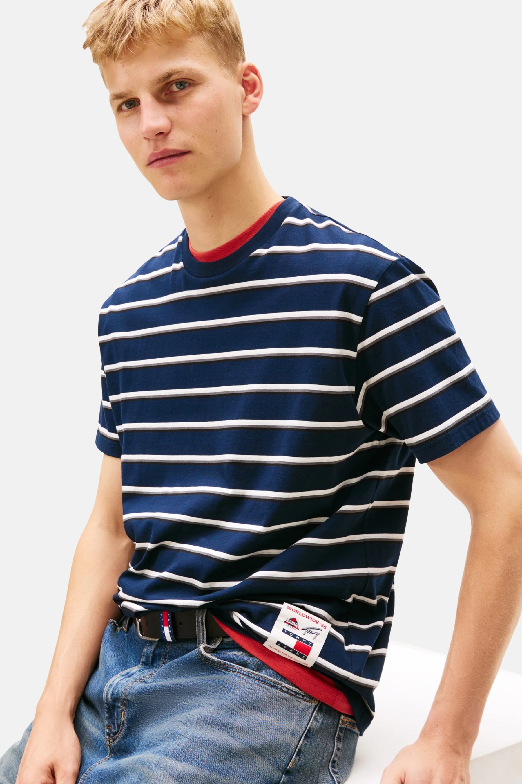 T-shirt met korte mouwen - blauw - Image 4