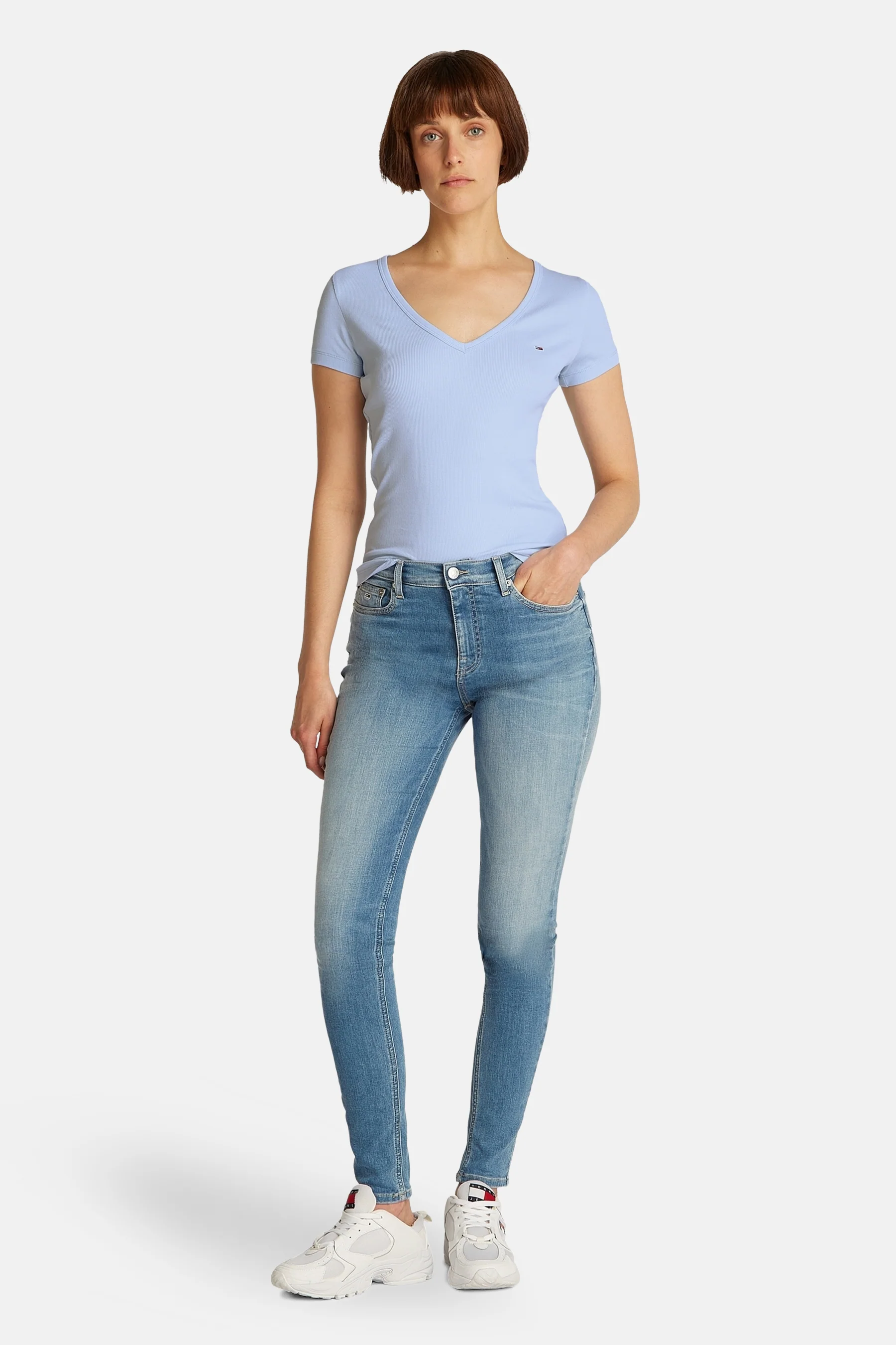 T-shirt met korte mouwen - blauw - Image 2
