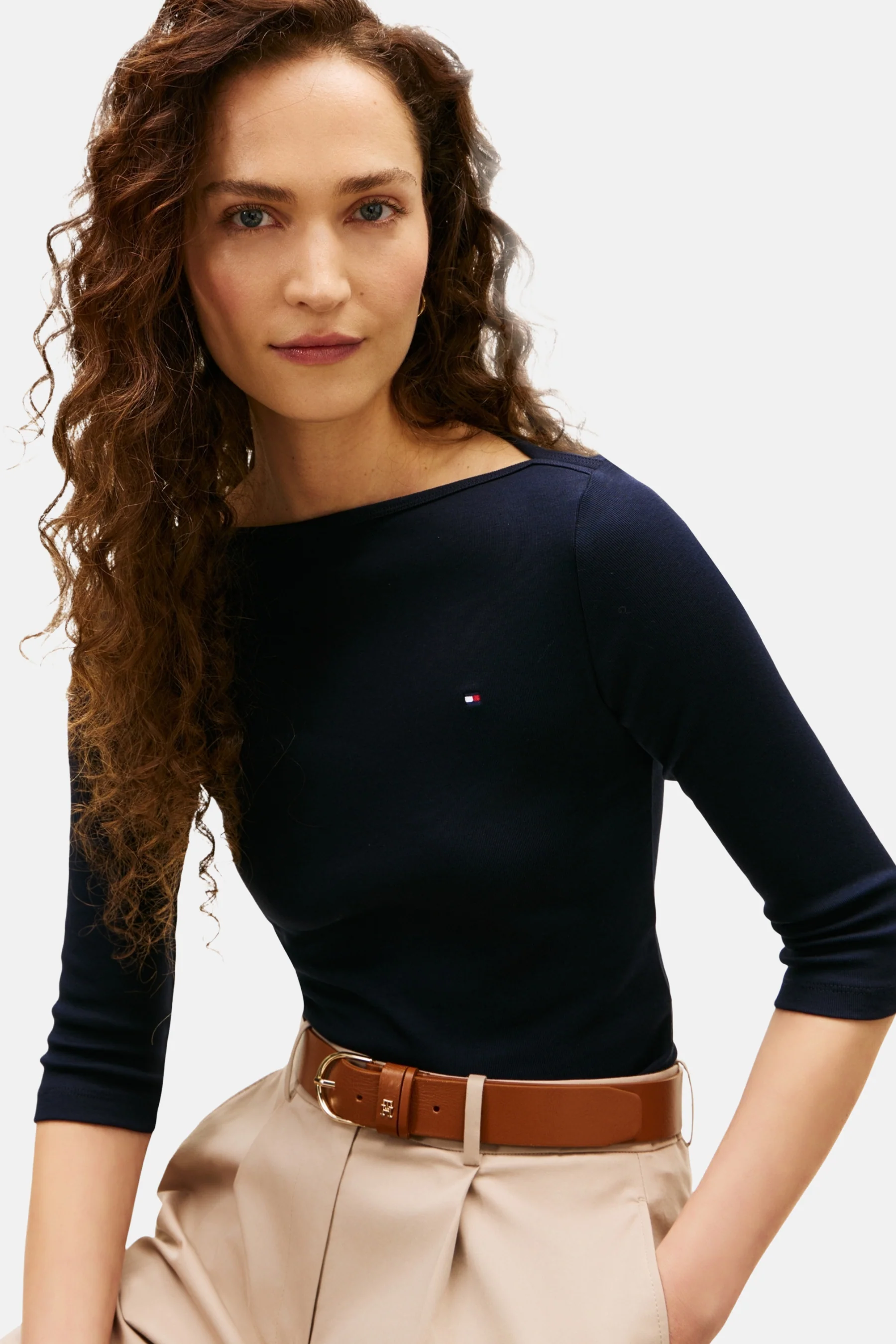 T-shirt met korte mouwen - Donkerblauw - Image 4