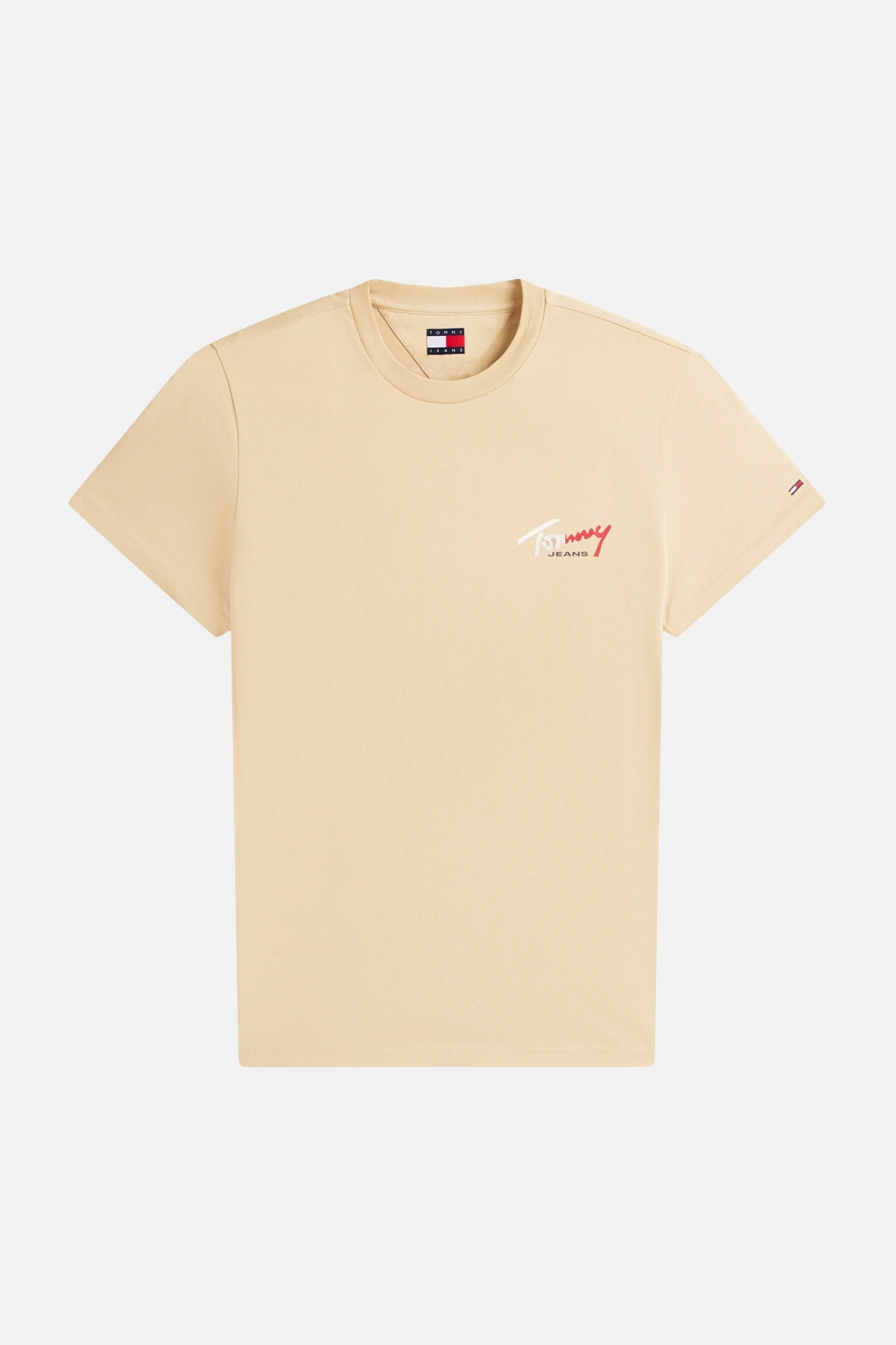 T-shirt met korte mouwen - Beige - Image 5