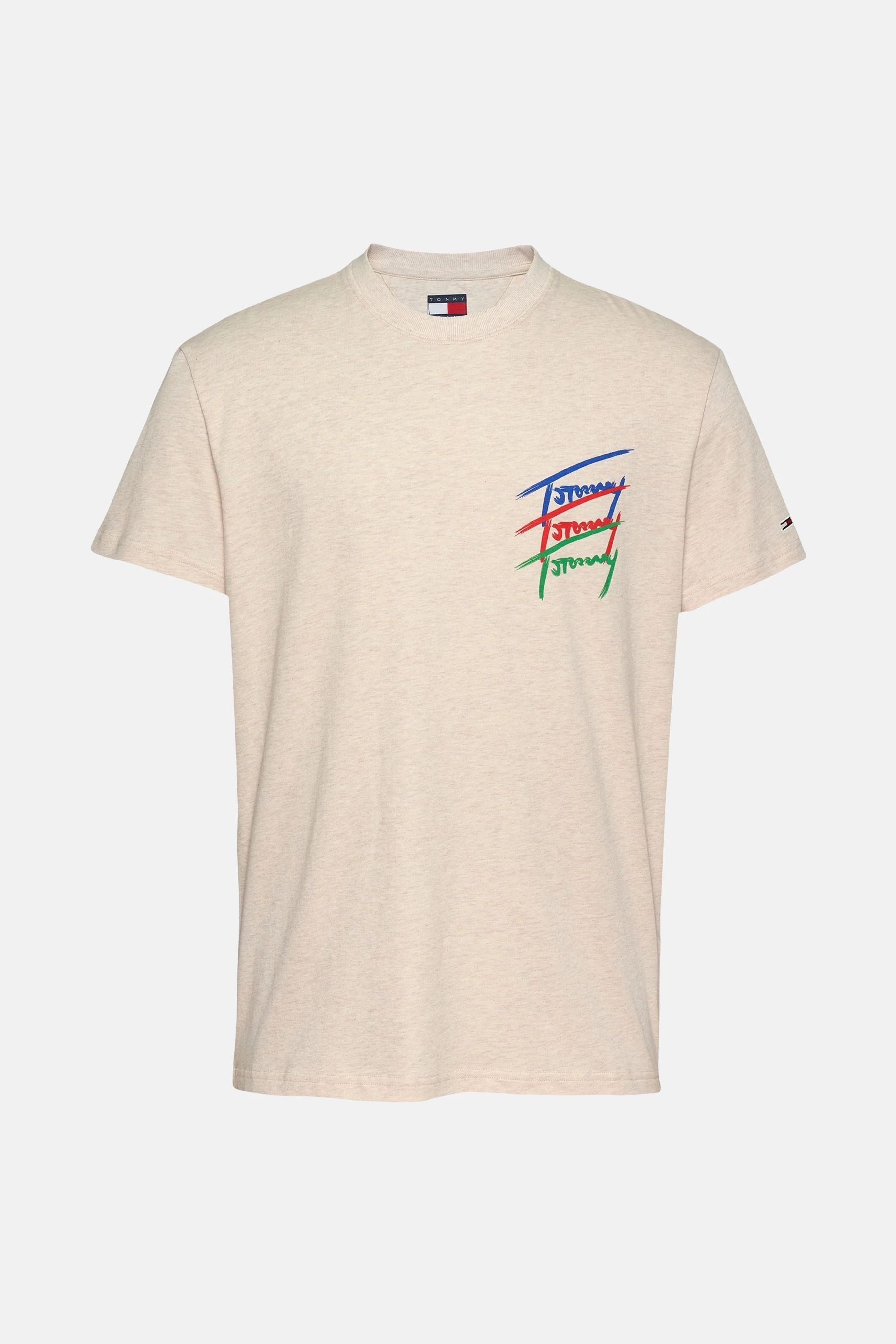 T-shirt met korte mouwen - Beige - Image 5