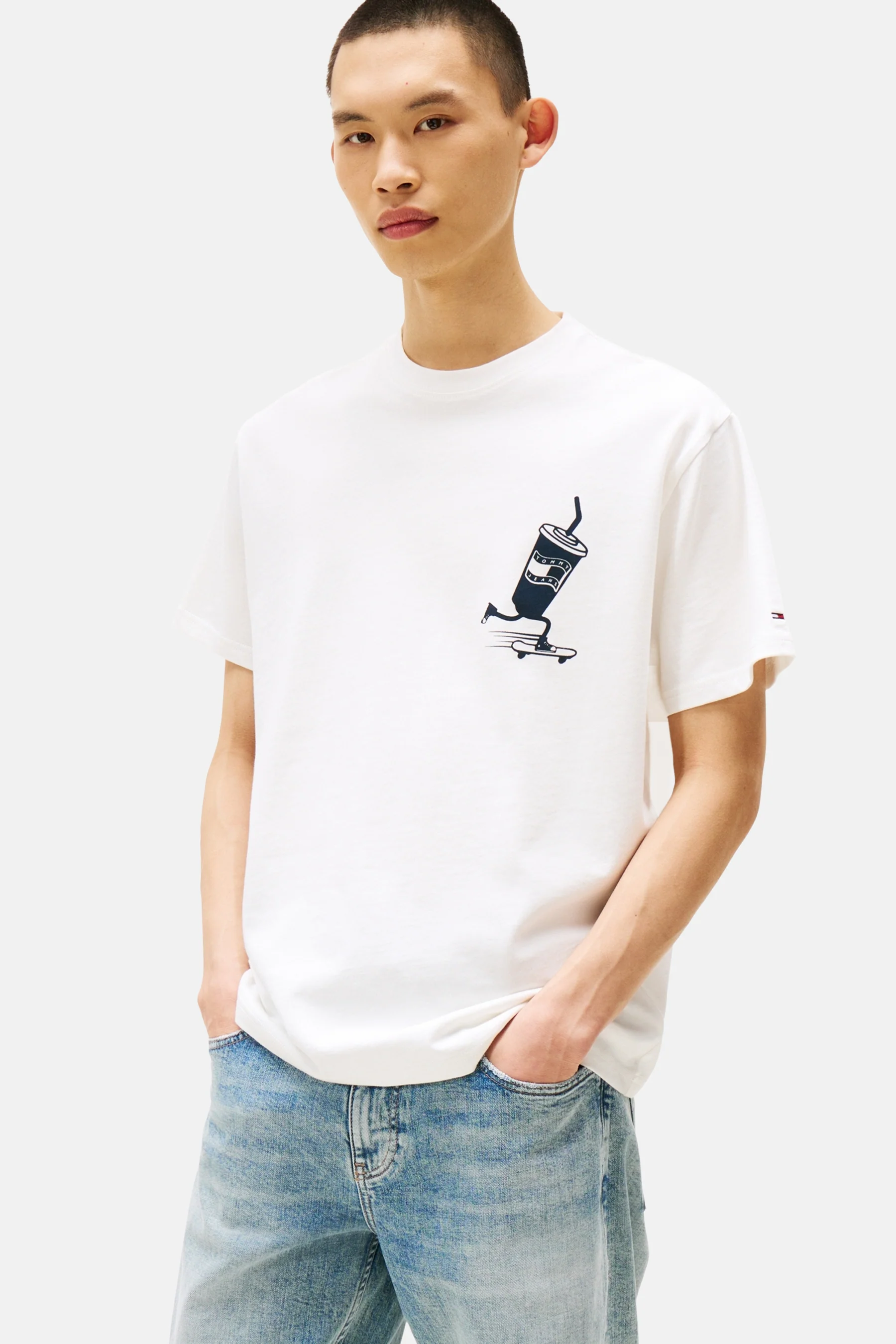 T-shirt met korte mouwen - Wit
