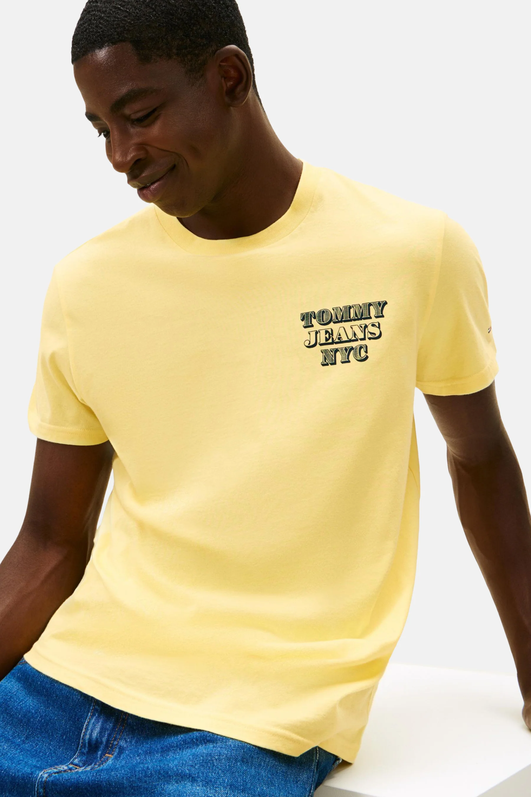 T-shirt met korte mouwen - geel - Image 4