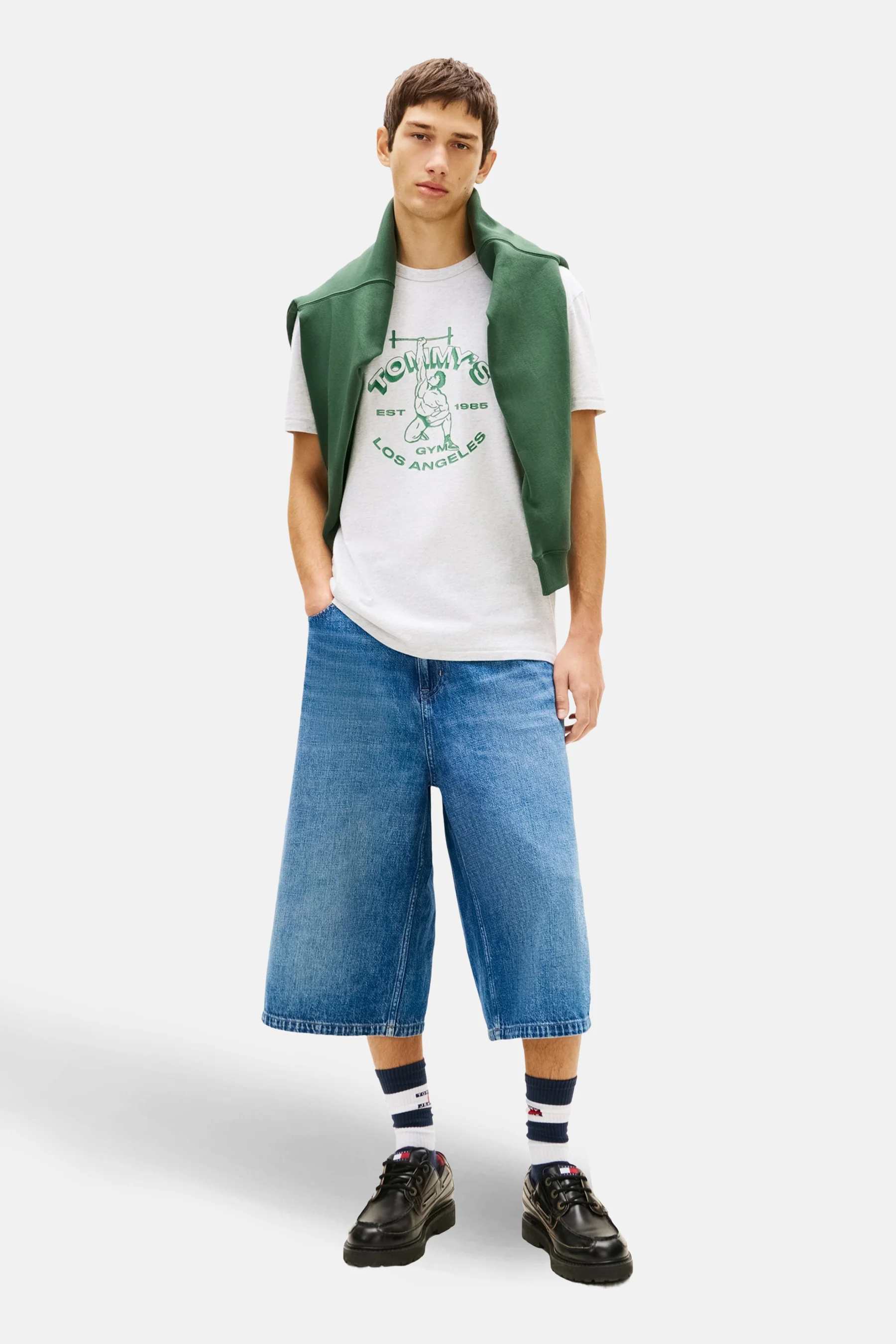 T-shirt met korte mouwen - grijs - Image 2