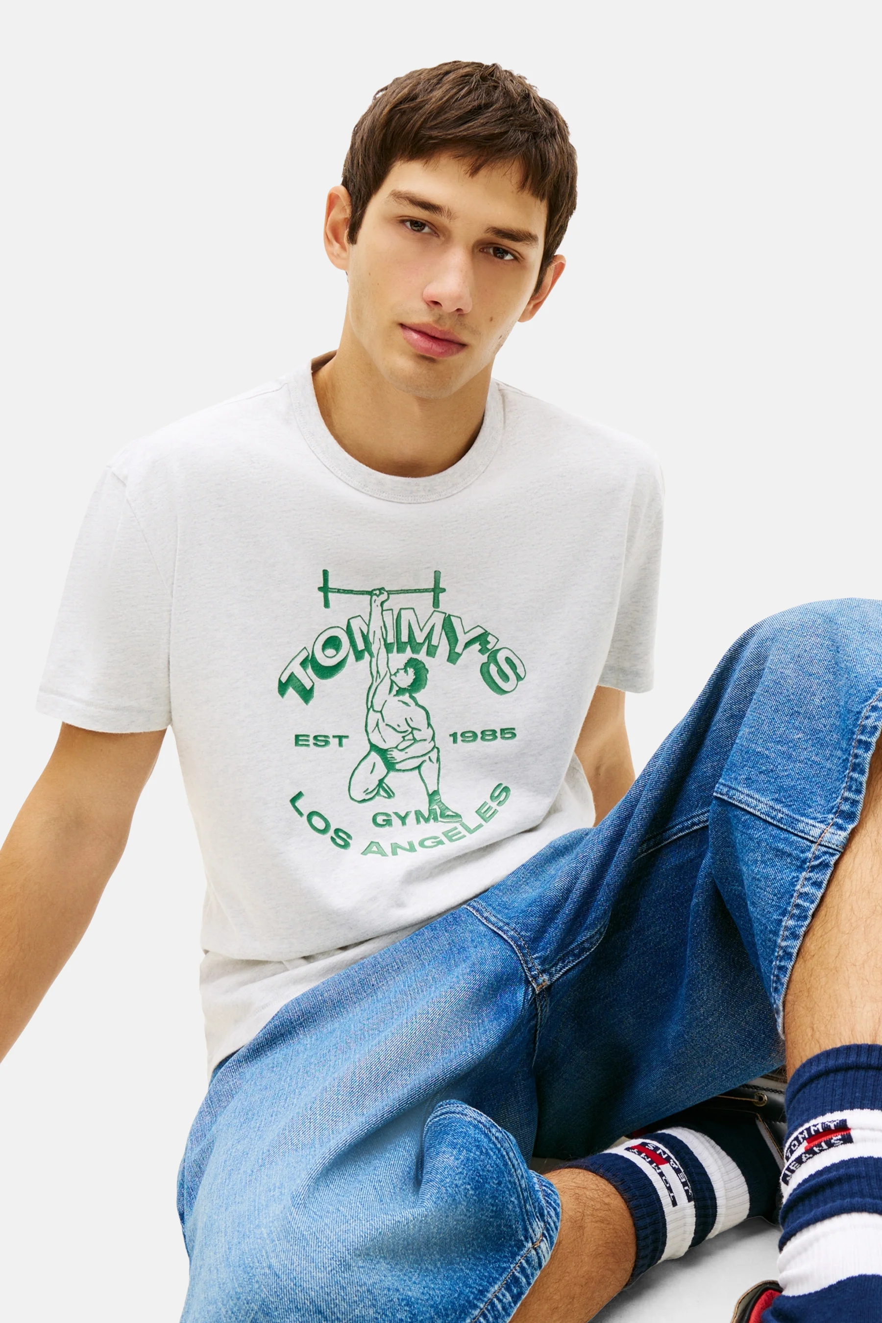 T-shirt met korte mouwen - grijs - Image 4
