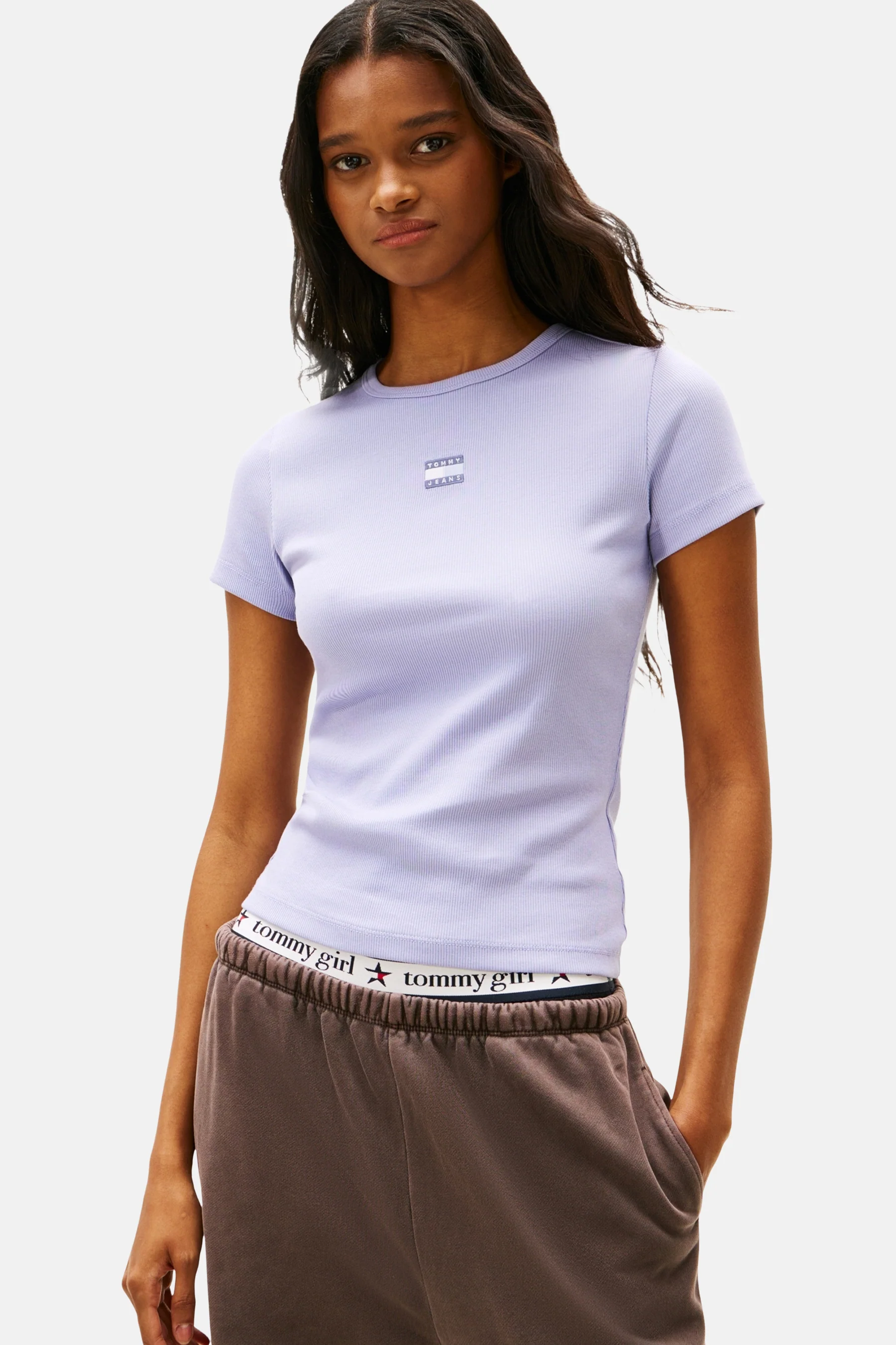 T-shirt met korte mouwen - paars