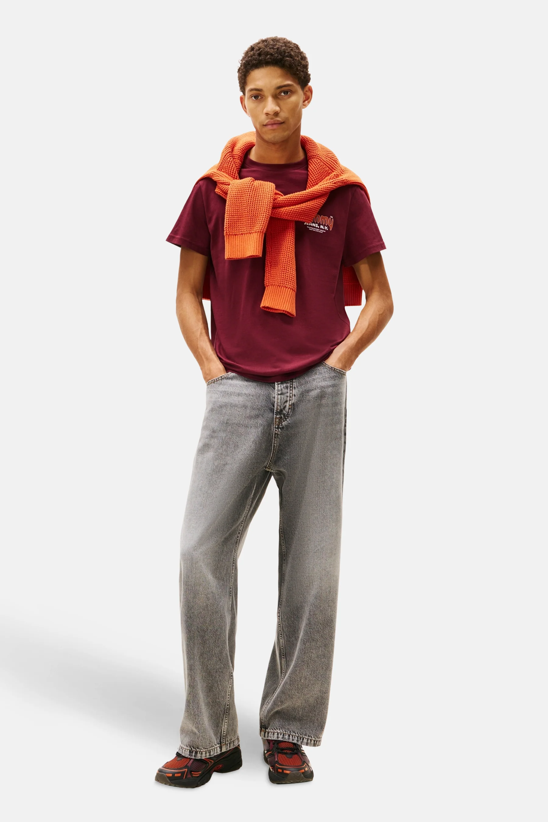 T-shirt met korte mouwen - rood - Image 2