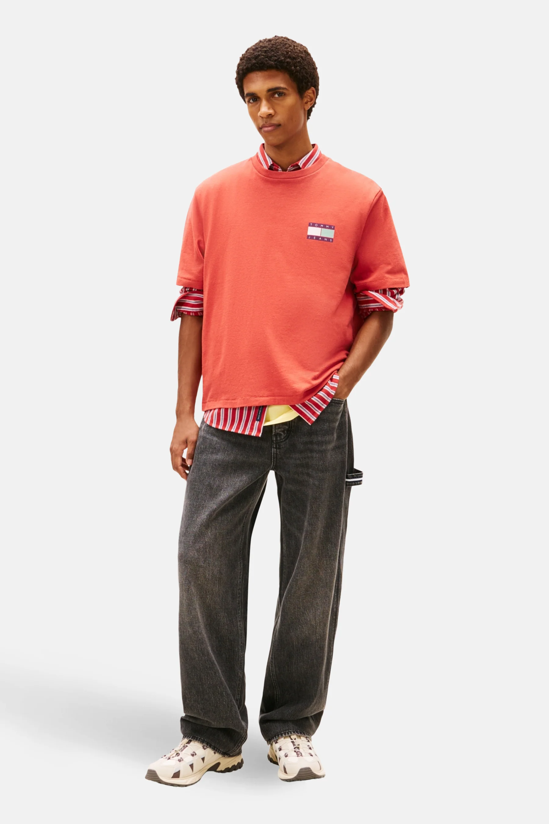 T-shirt met korte mouwen - rood - Image 2