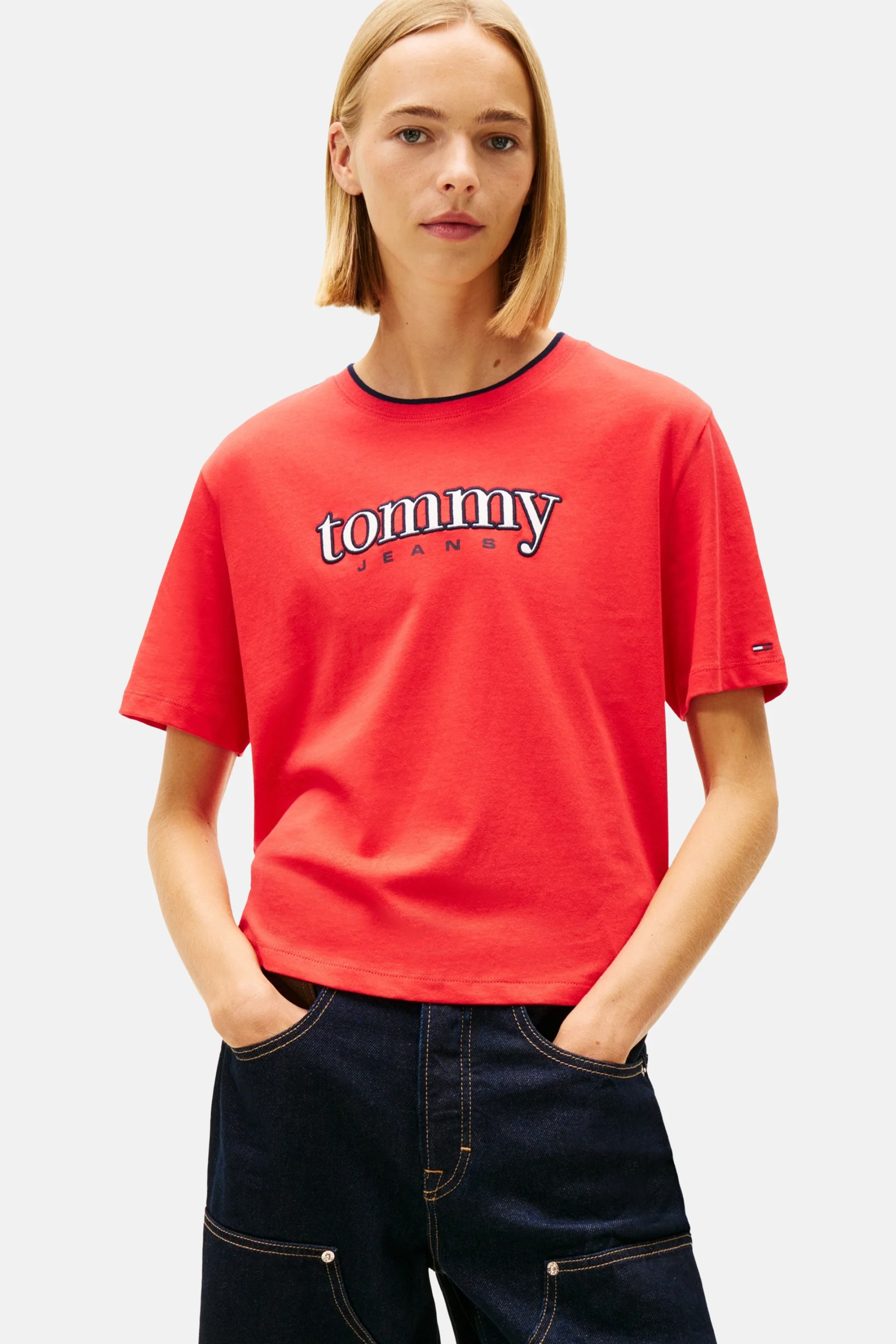 T-shirt met korte mouwen - rood