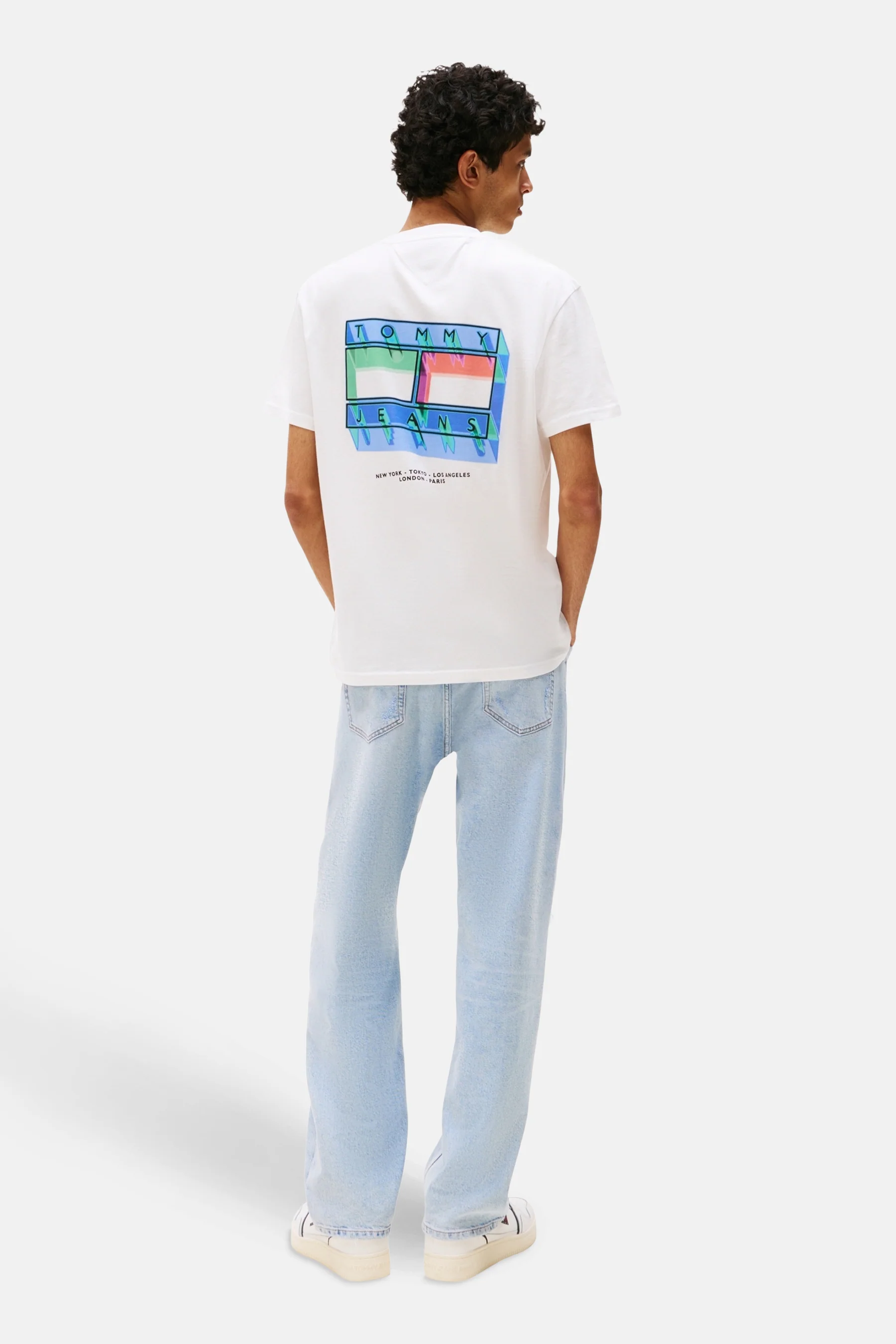 T-shirt met korte mouwen - wit - Image 3