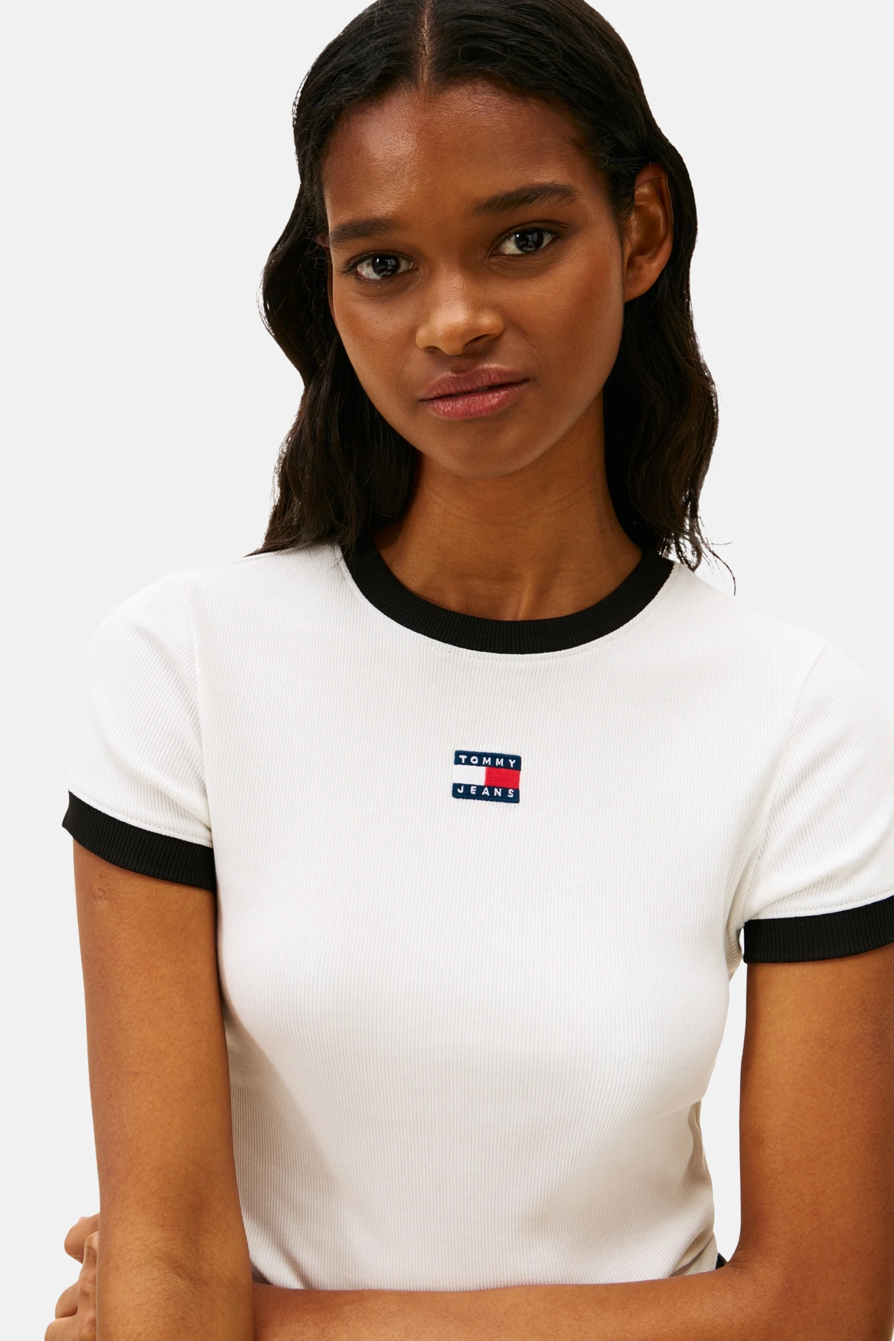 T-shirt met korte mouwen - wit - Image 5