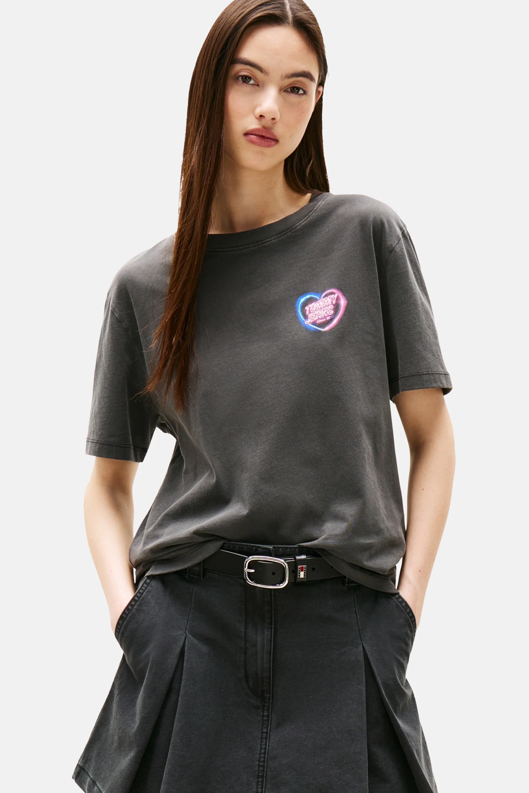T-shirt met korte mouwen - Grijs