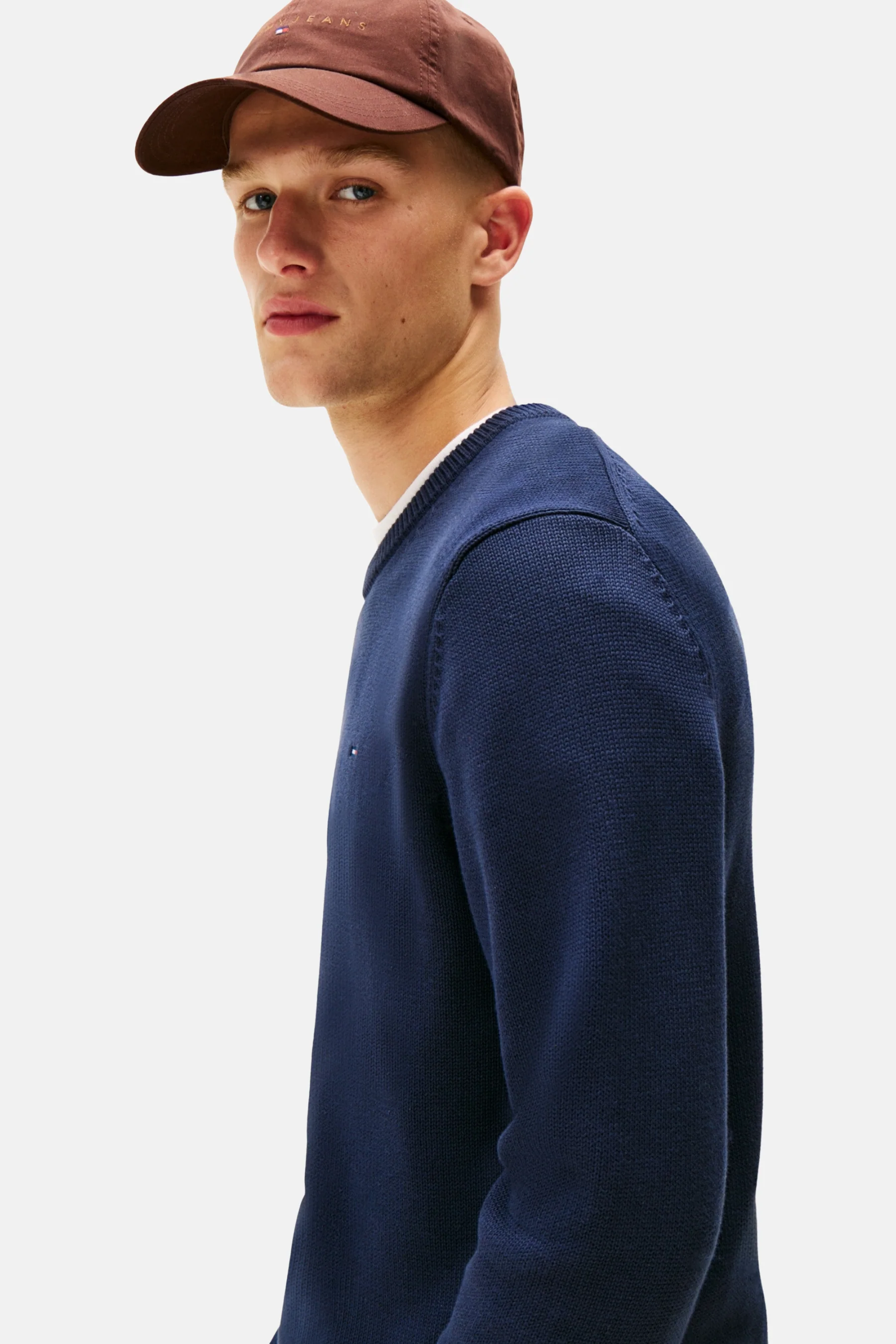 Pull met ronde hals - blauw - Image 4