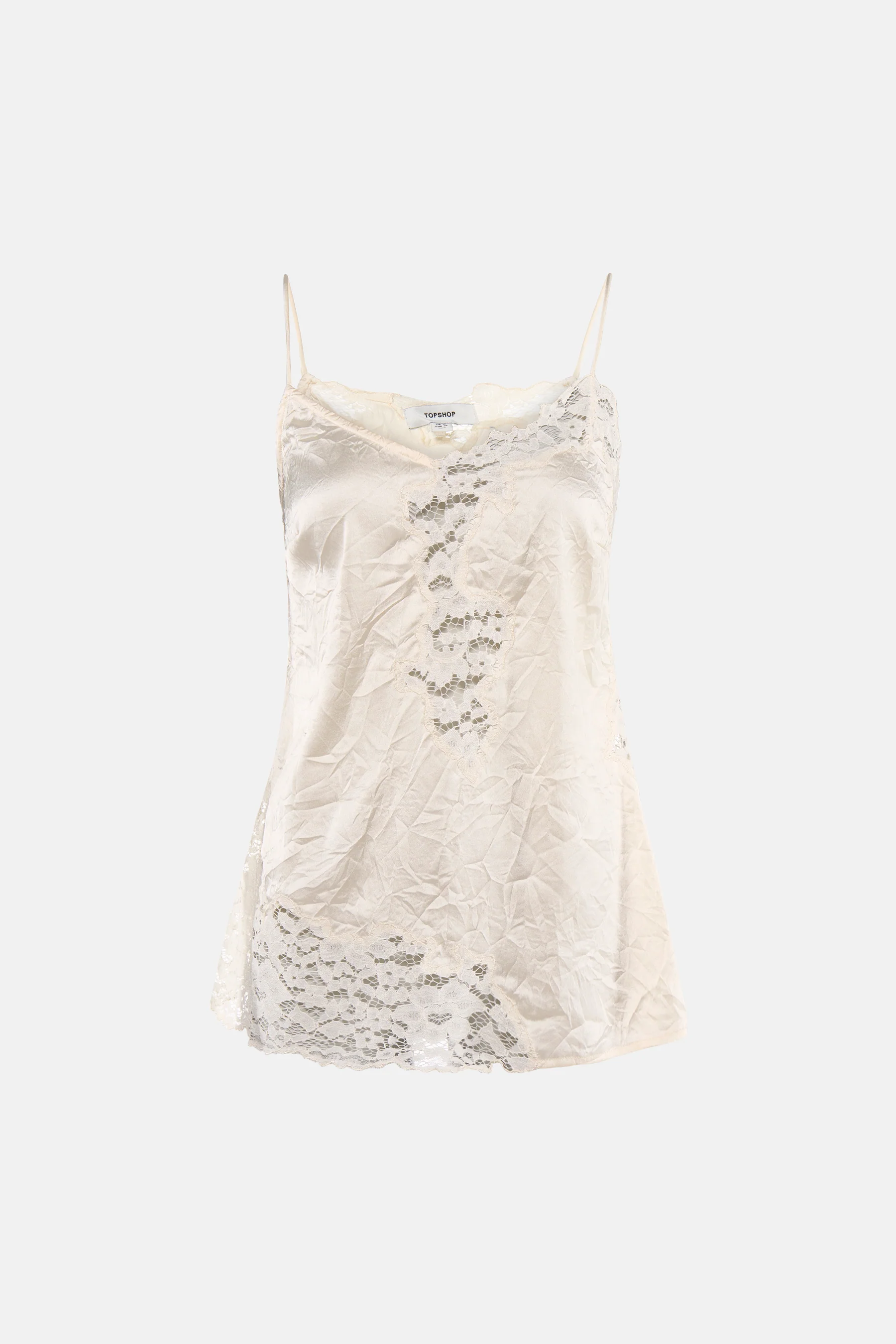 Blouse (zonder mouwen) ecru - TOPSHOP