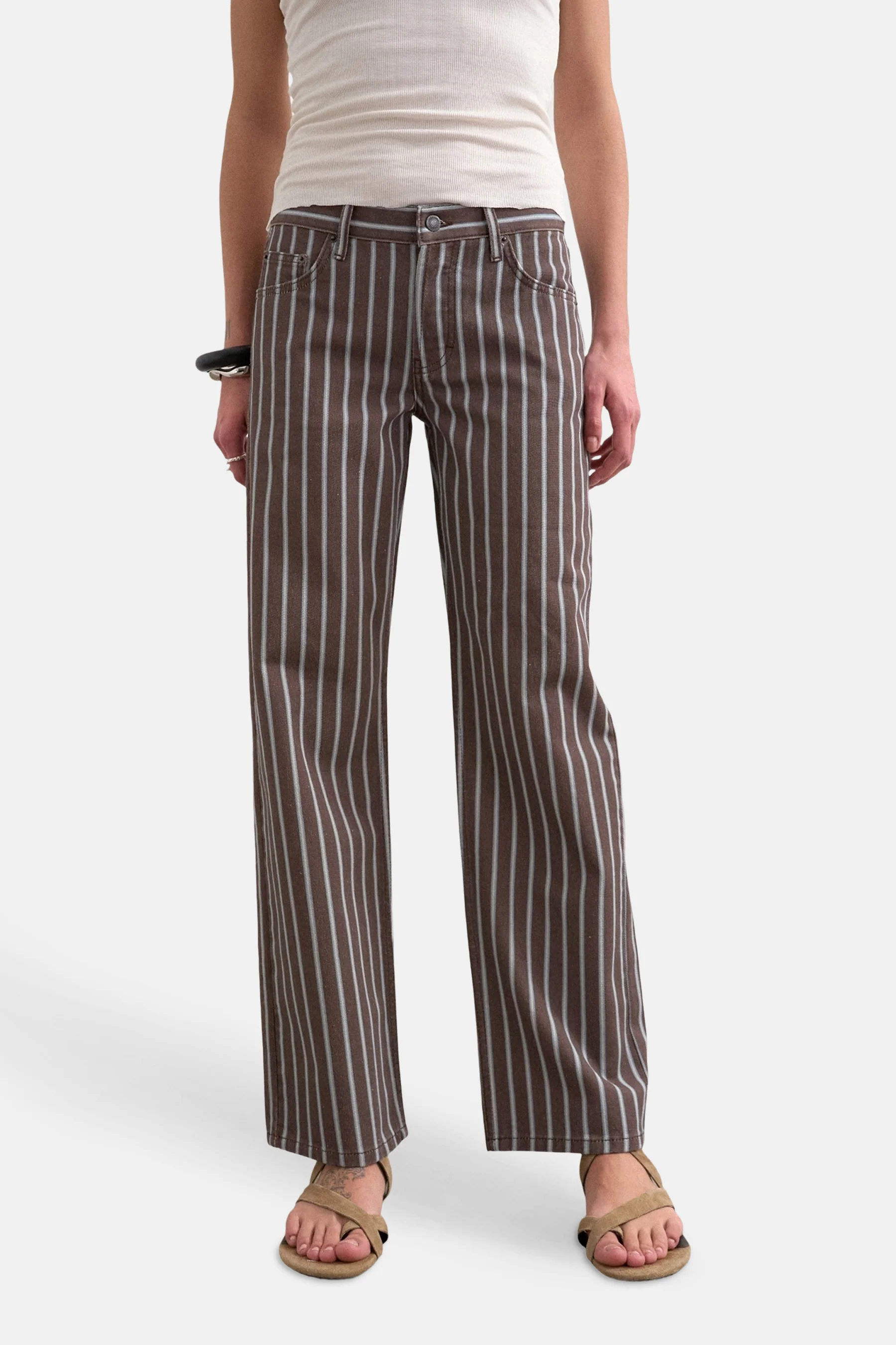 Broek bruin - TOPSHOP