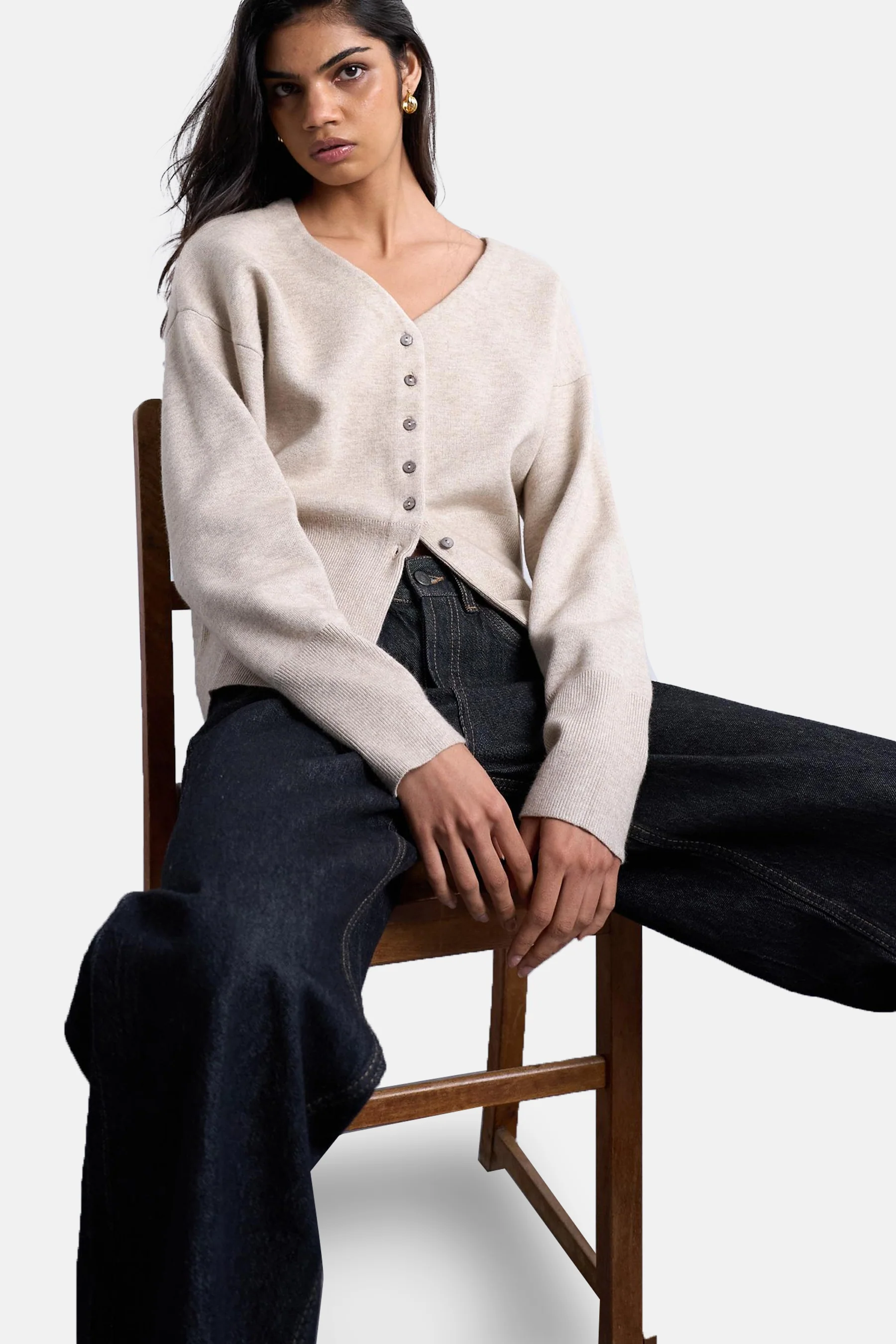 Cardigan - ecru