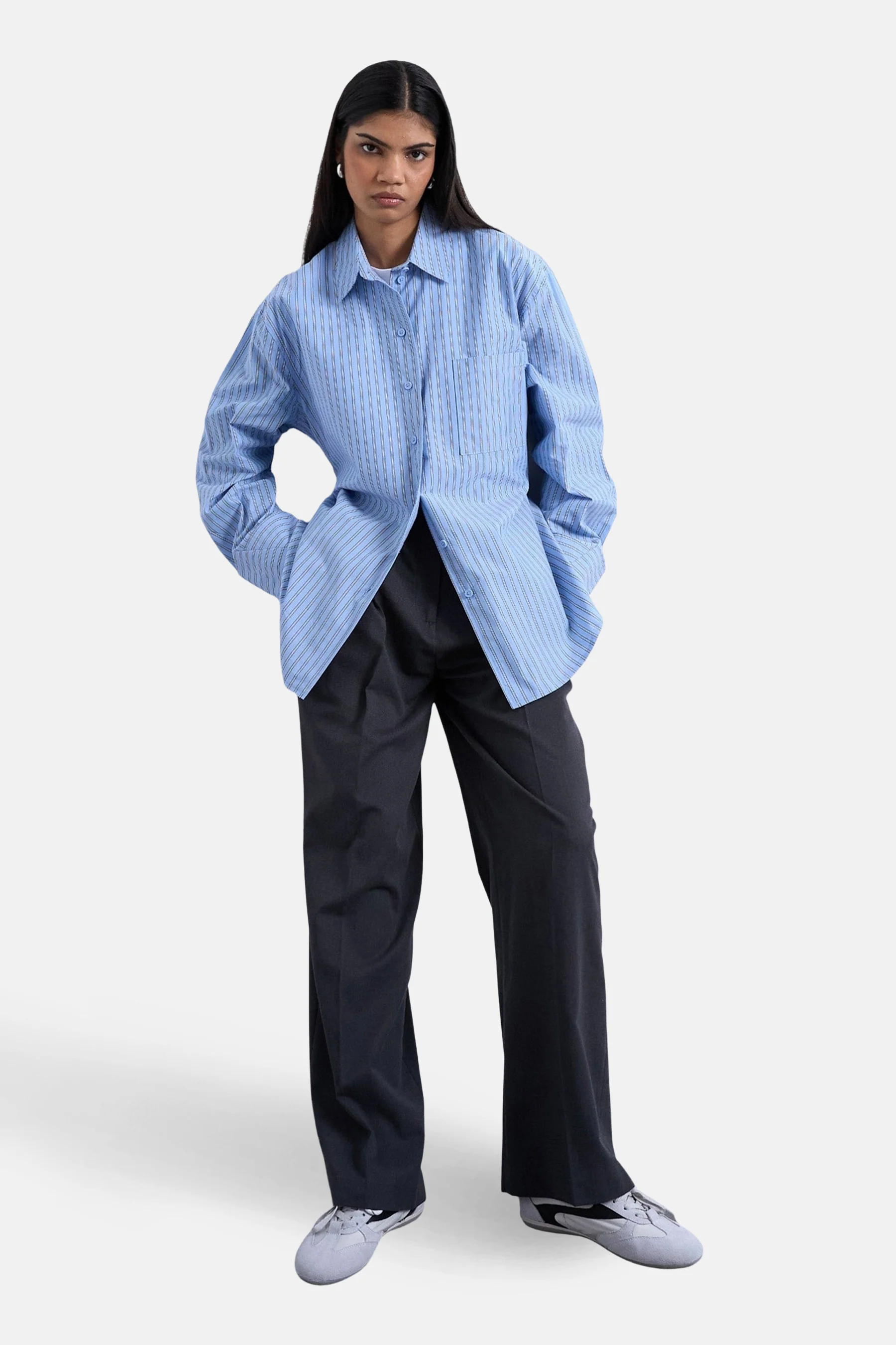 Hemd met lange mouwen - blauw - Image 2