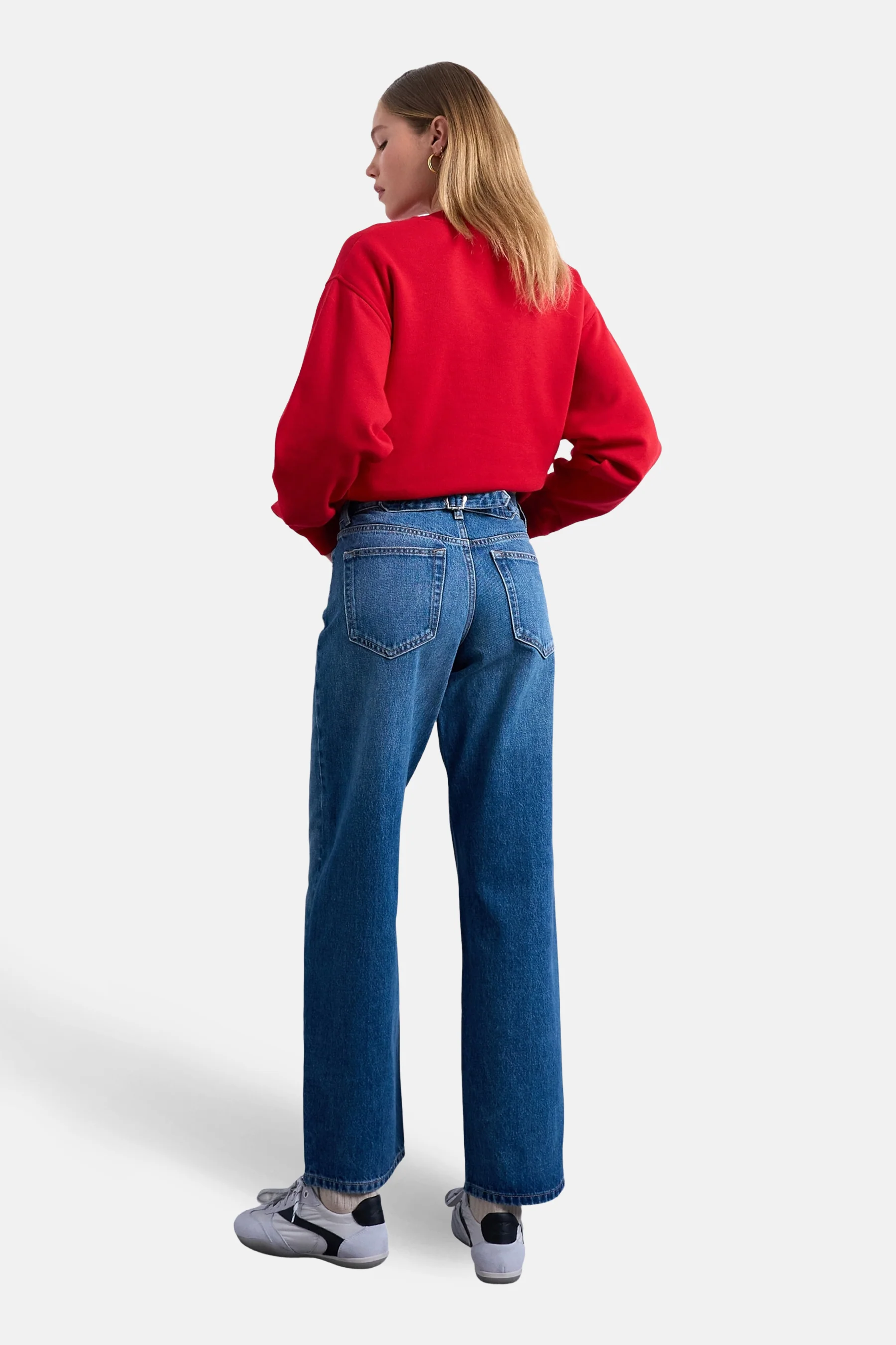 Jeans - mid blue denim - Image 6