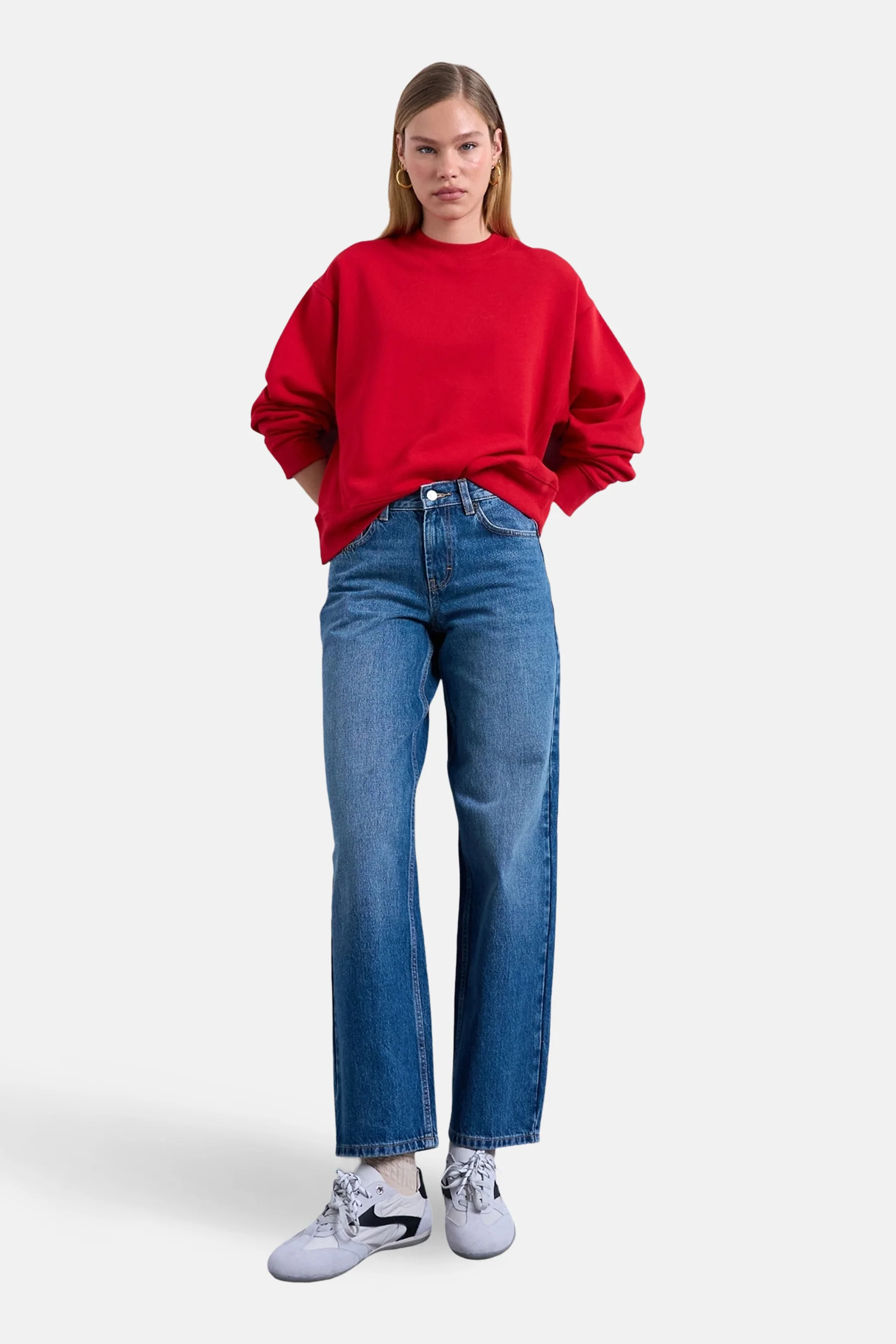 Jeans - mid blue denim - Image 7