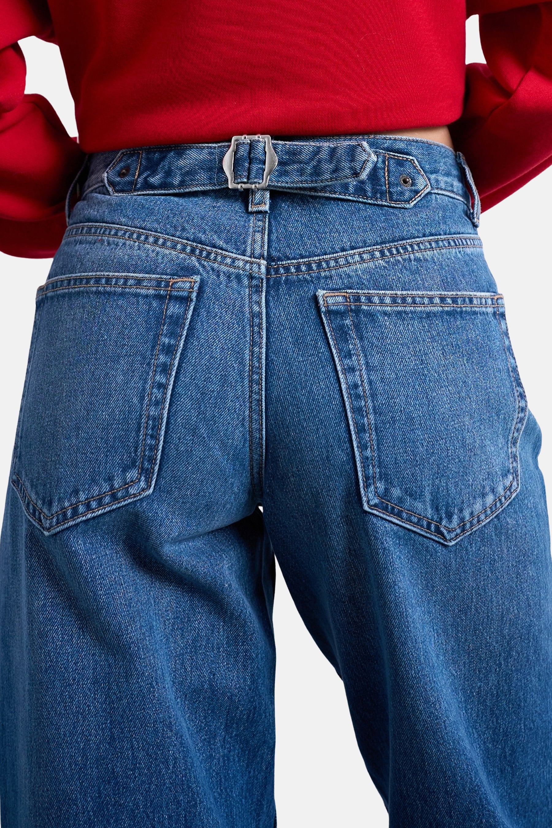 Jeans - mid blue denim - Image 8