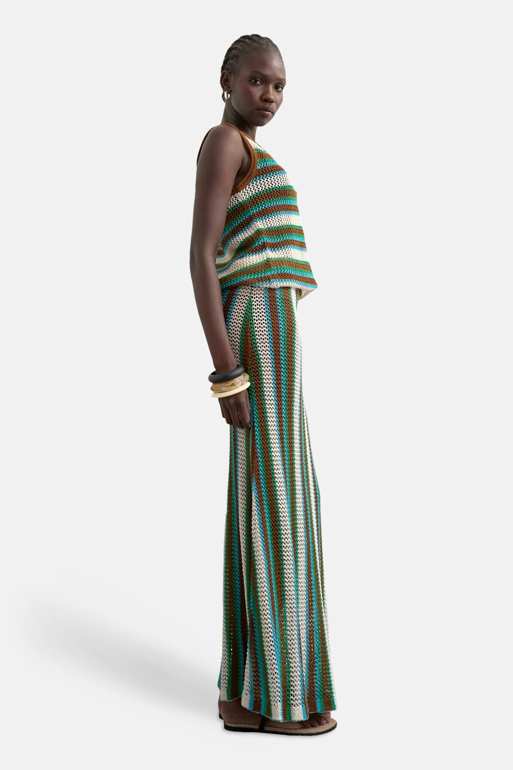 Rok (lang) blauw - TOPSHOP - Image 3