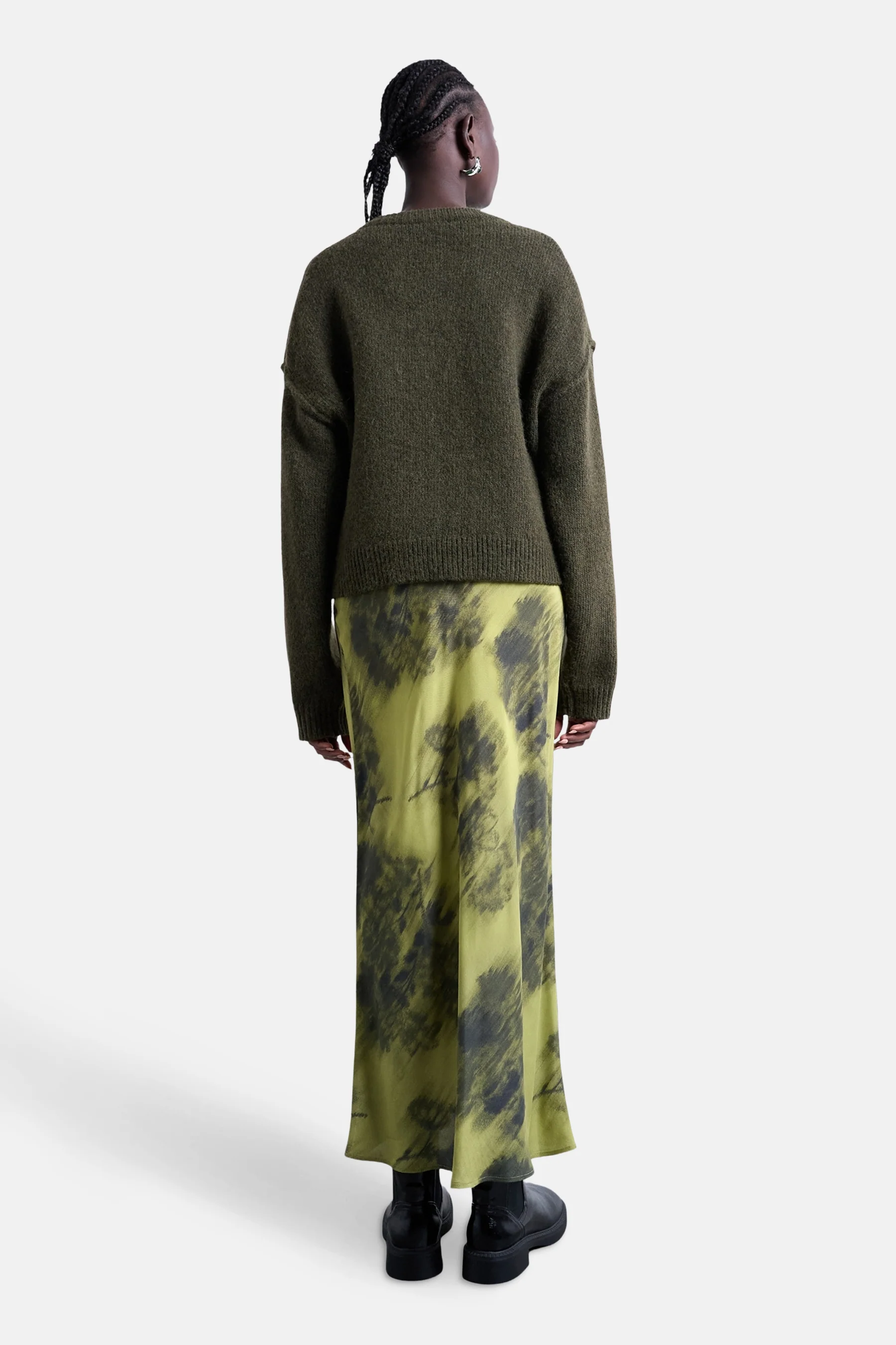 Lange rok - groen - Image 3