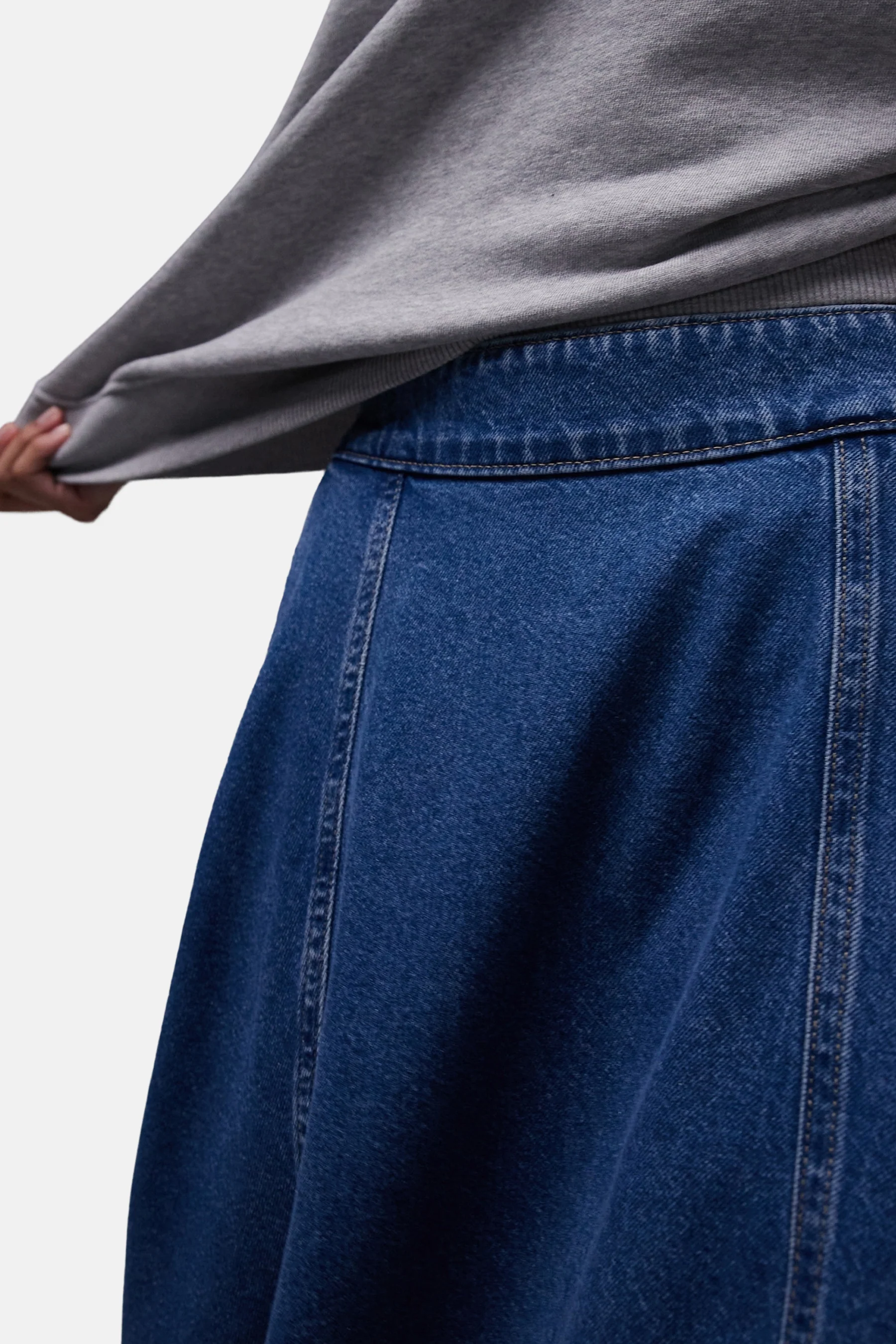 Rok - mid blue denim - Image 5