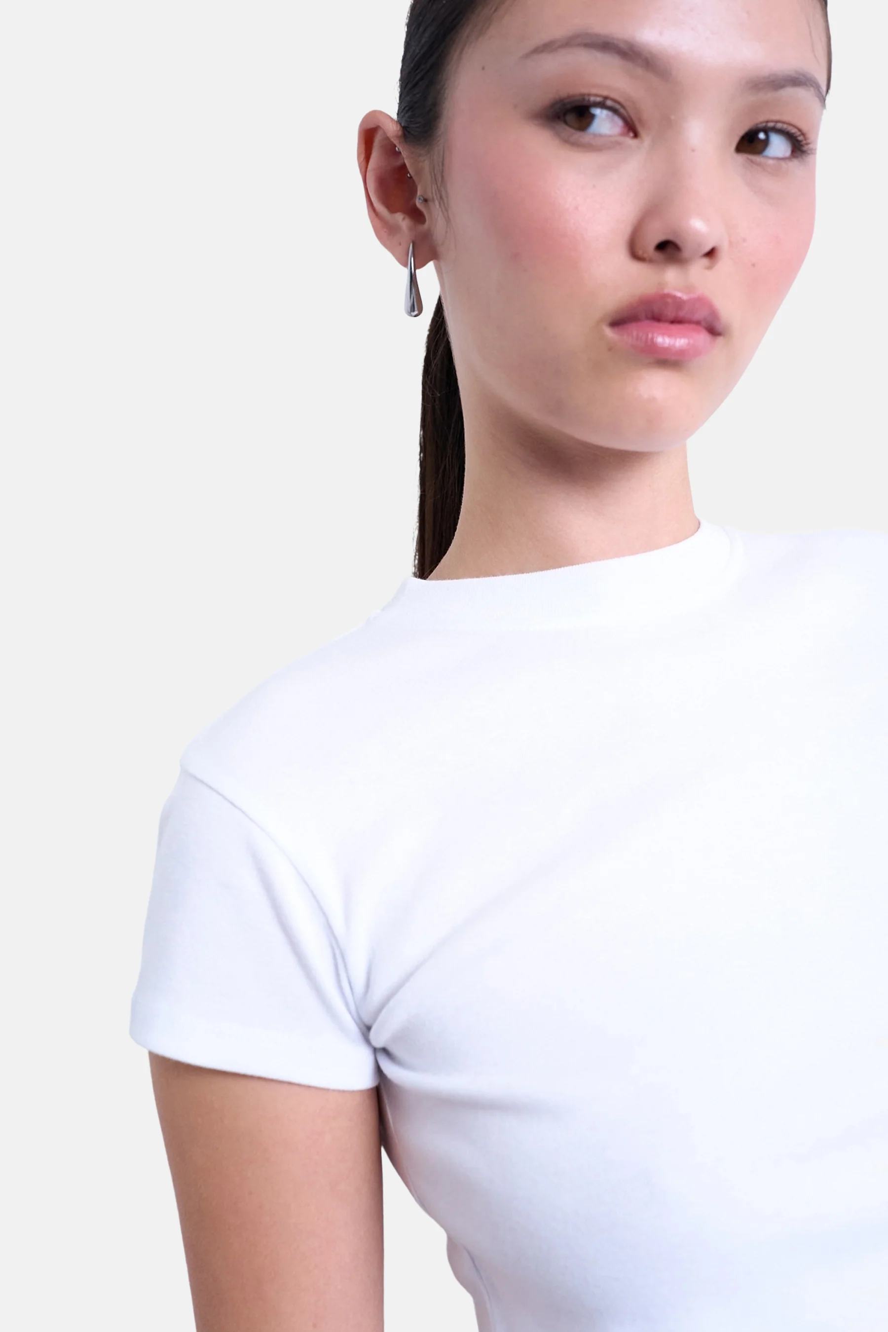 T-shirt met korte mouwen - wit - Image 3