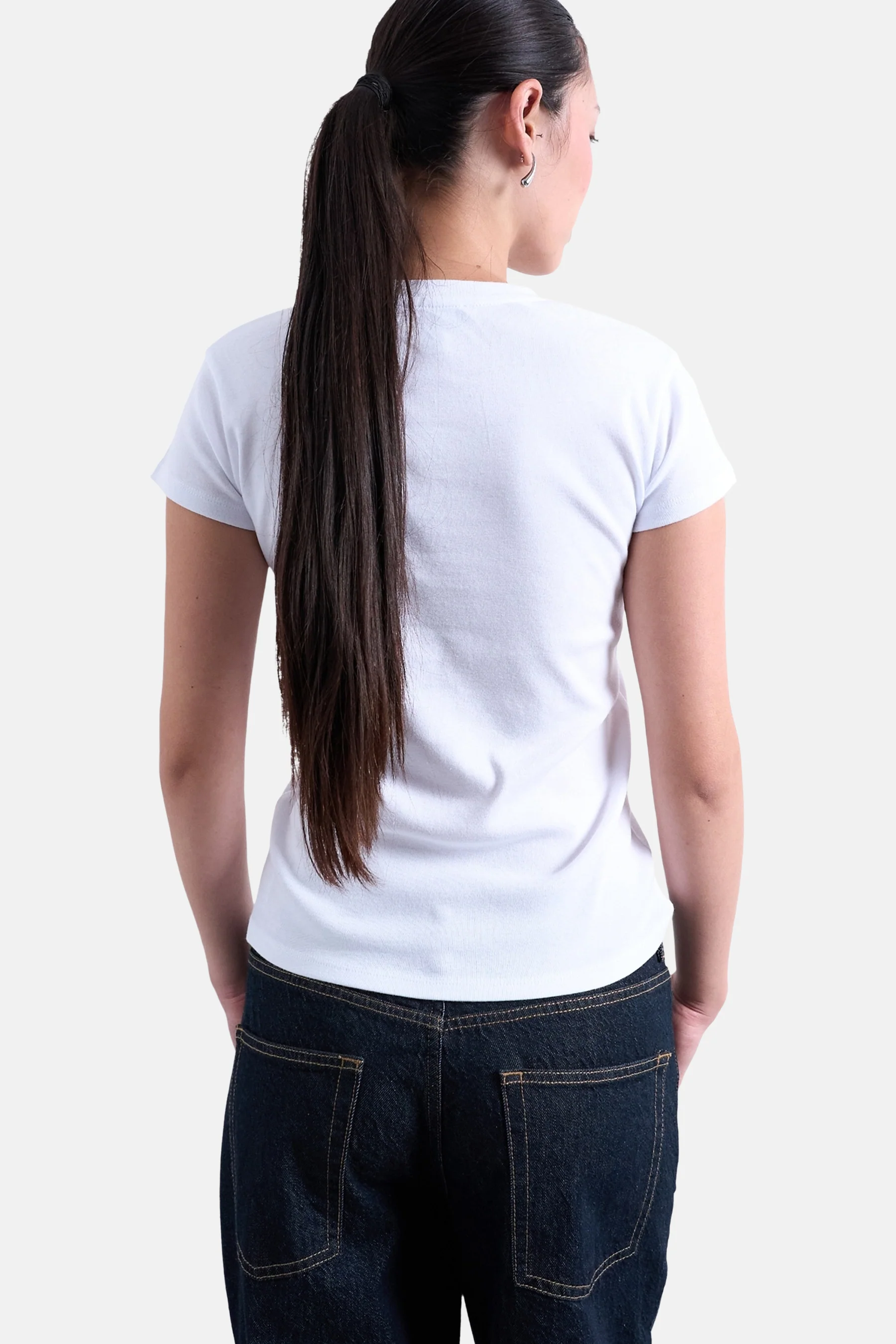 T-shirt met korte mouwen - wit - Image 4