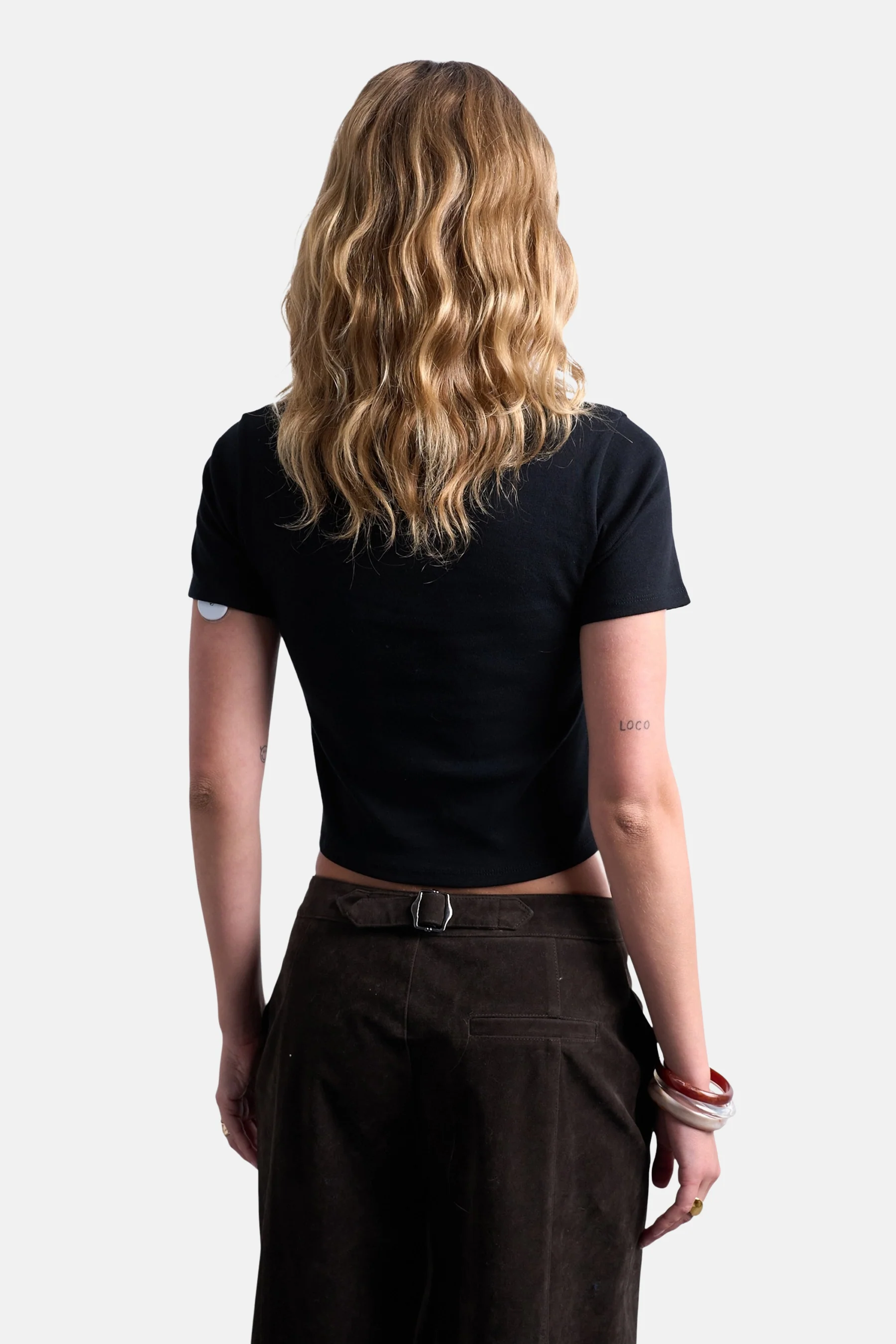 T-shirt met korte mouwen - zwart - Image 4