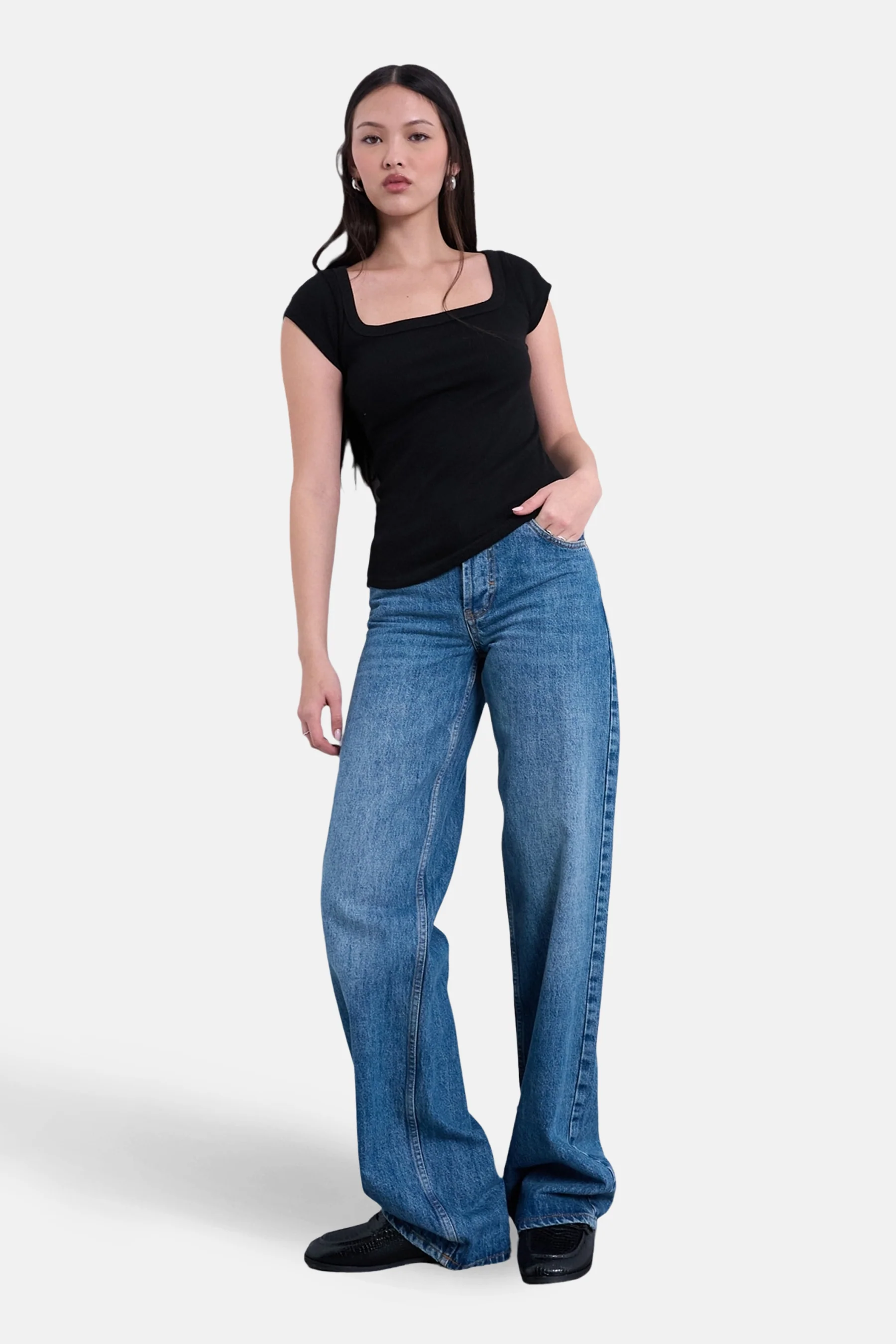T-shirt met korte mouwen - zwart - Image 2