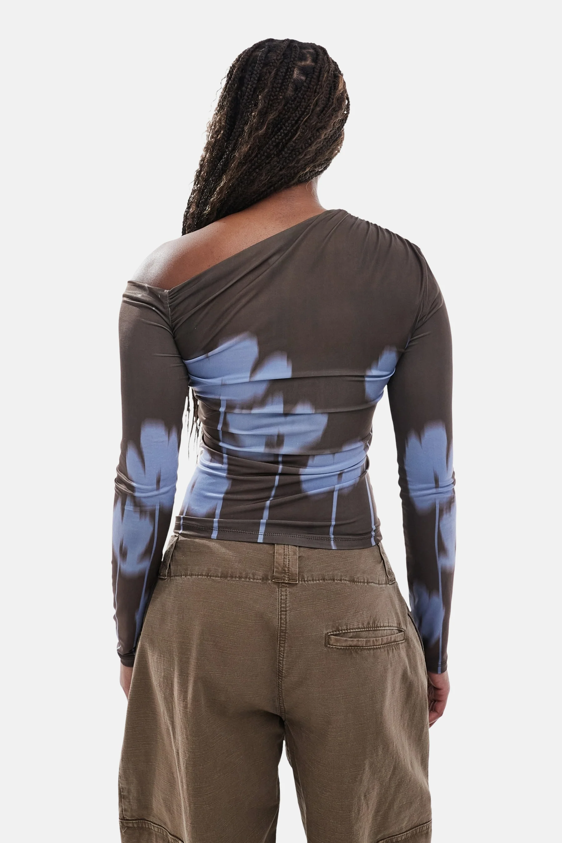 T-shirt met lange mouwen - bruin - Image 3