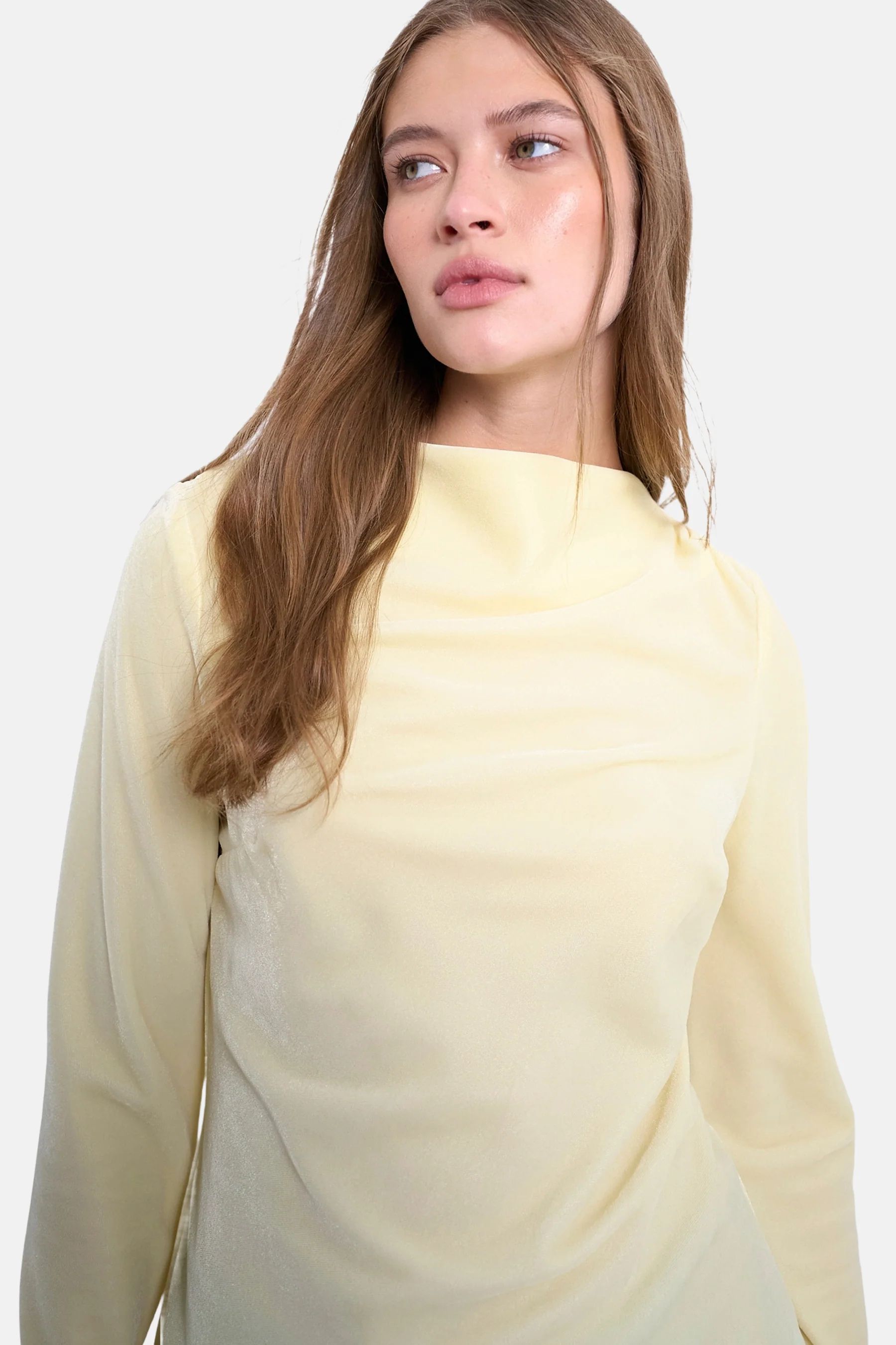 T-shirt met lange mouwen - geel - Image 3