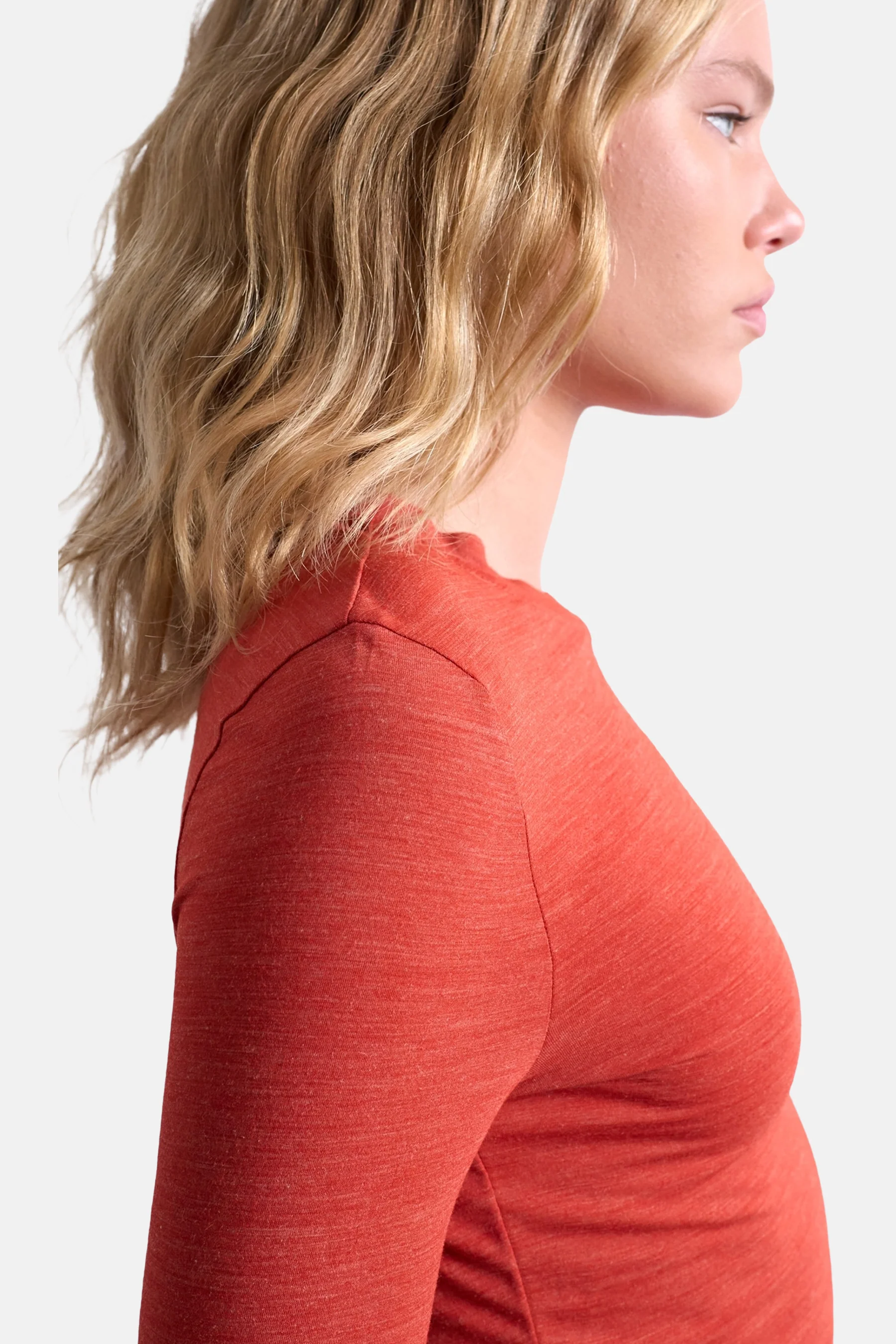 T-shirt met lange mouwen - oranje - Image 4