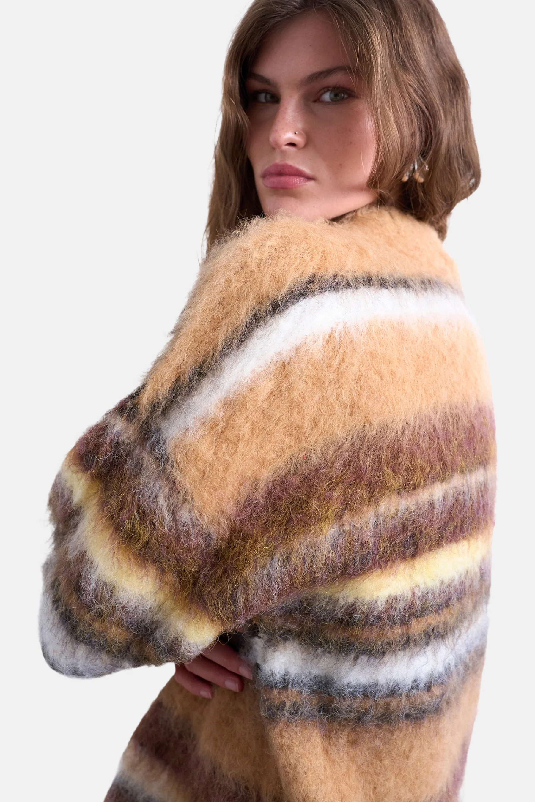 Pull met ronde hals - multicolor - Image 2