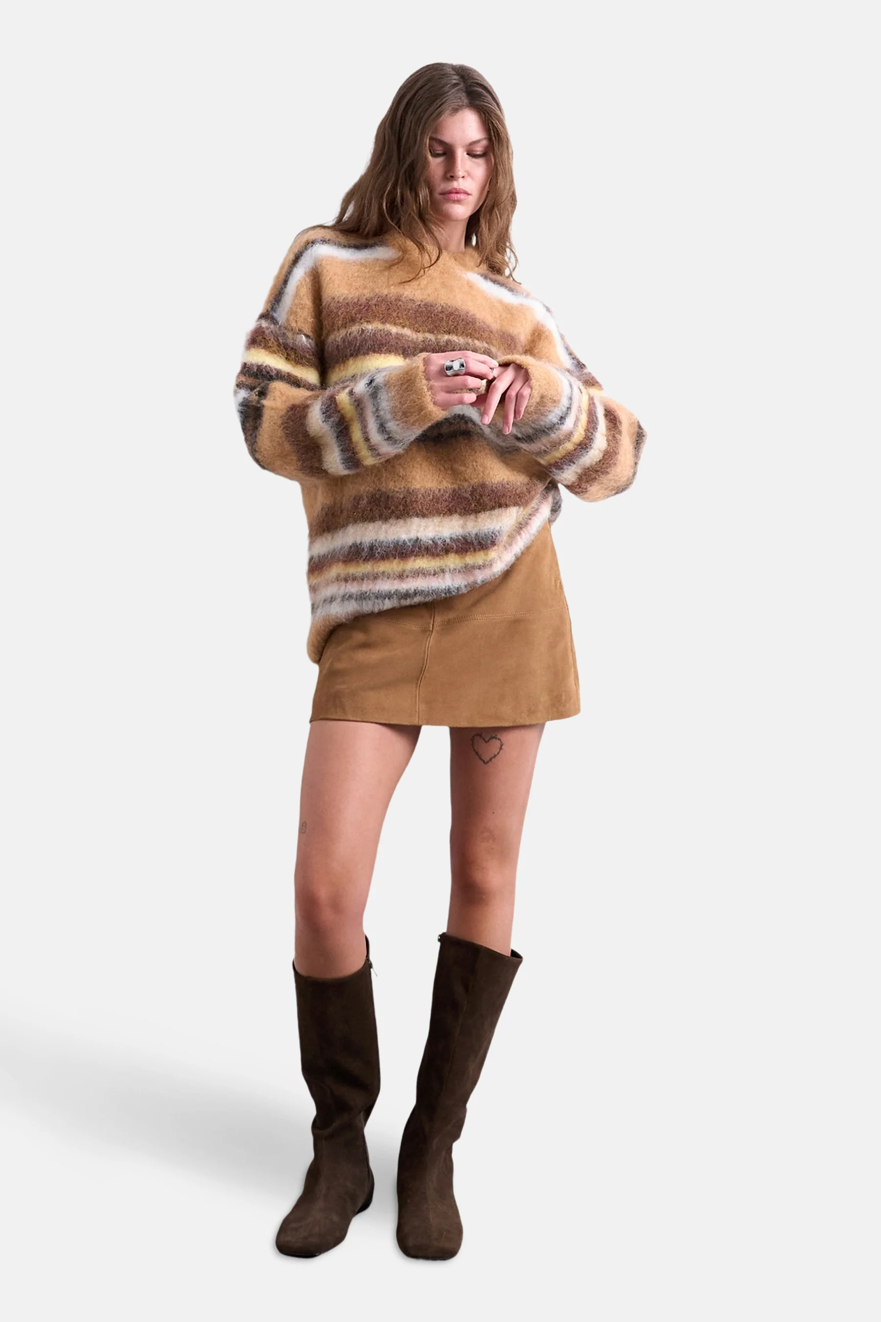 Pull met ronde hals - multicolor - Image 3