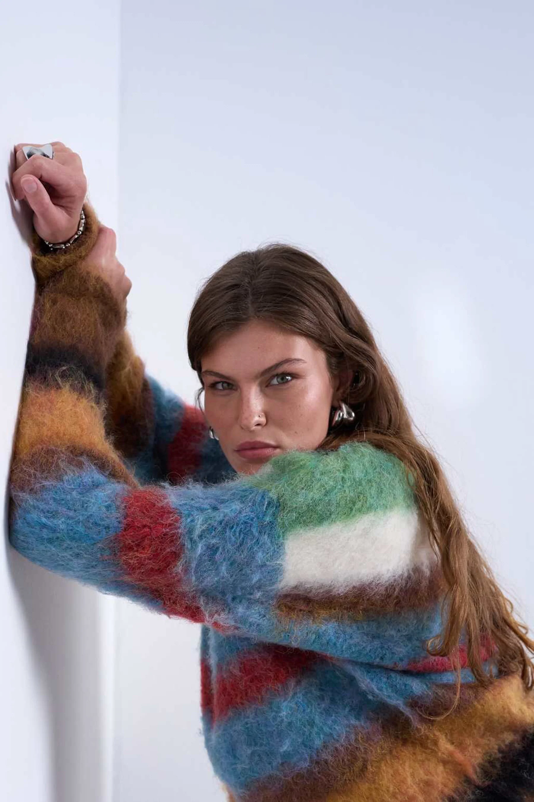 Pull met ronde hals - multicolor - Image 6
