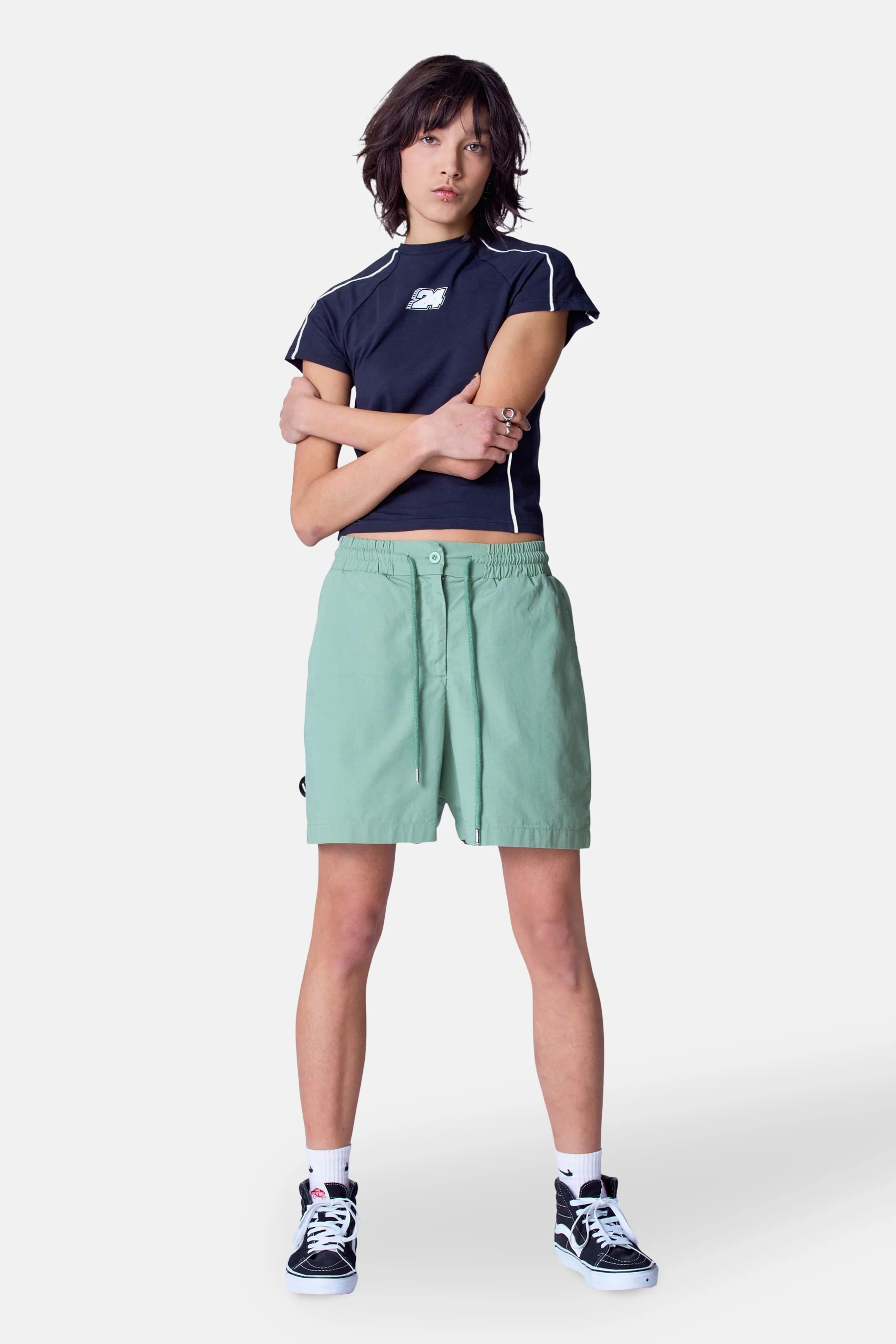 Short - groen - Image 2